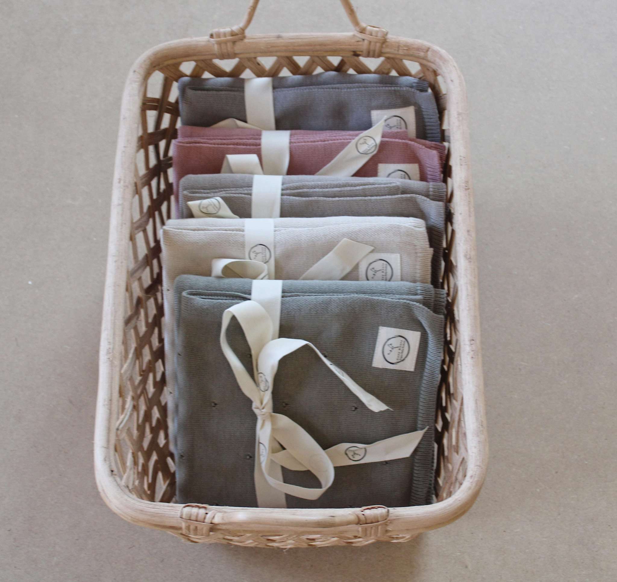 Organic Knit Blanket - Grey - SALE - Image 11
