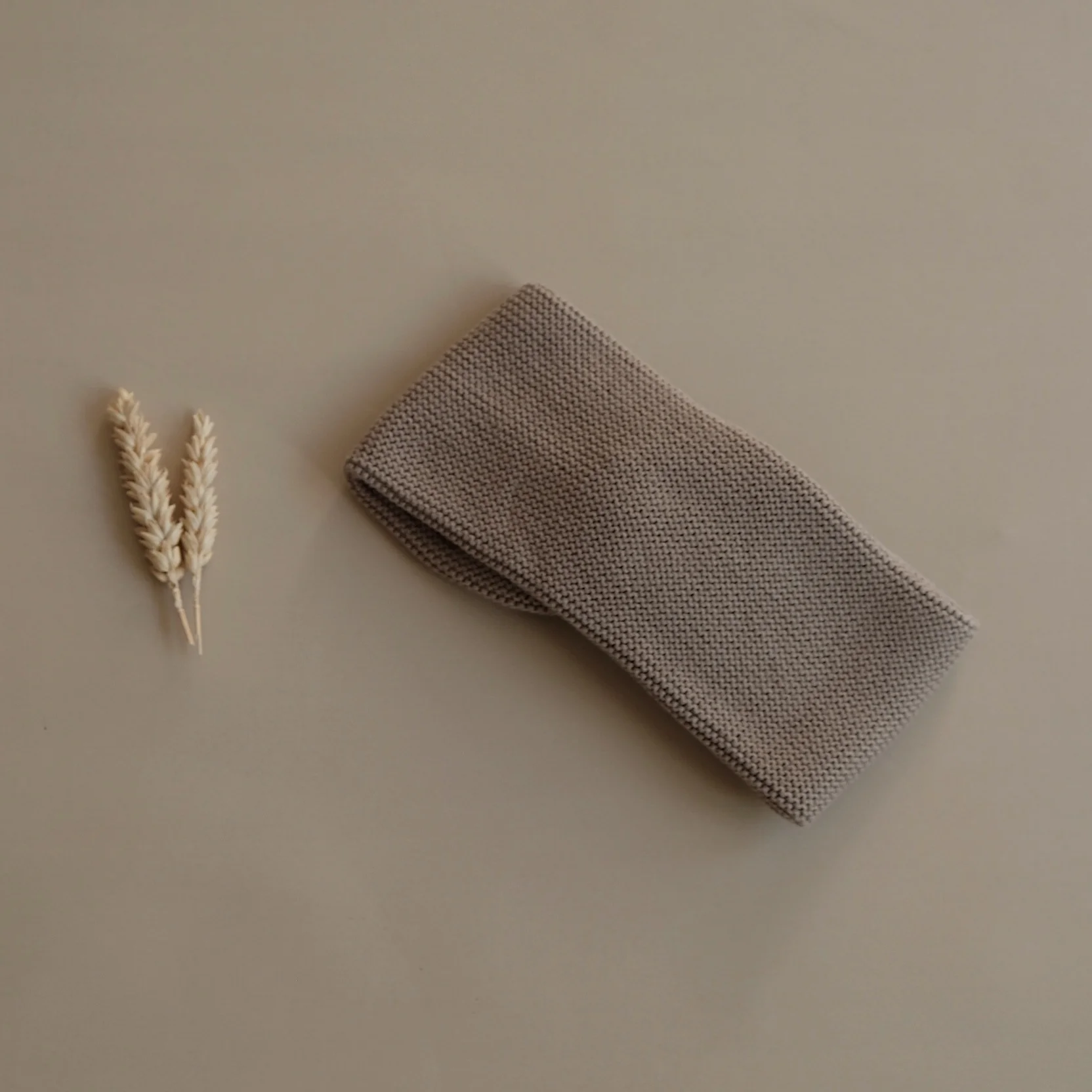 Organic Knit Headband - Caramel - Image 7