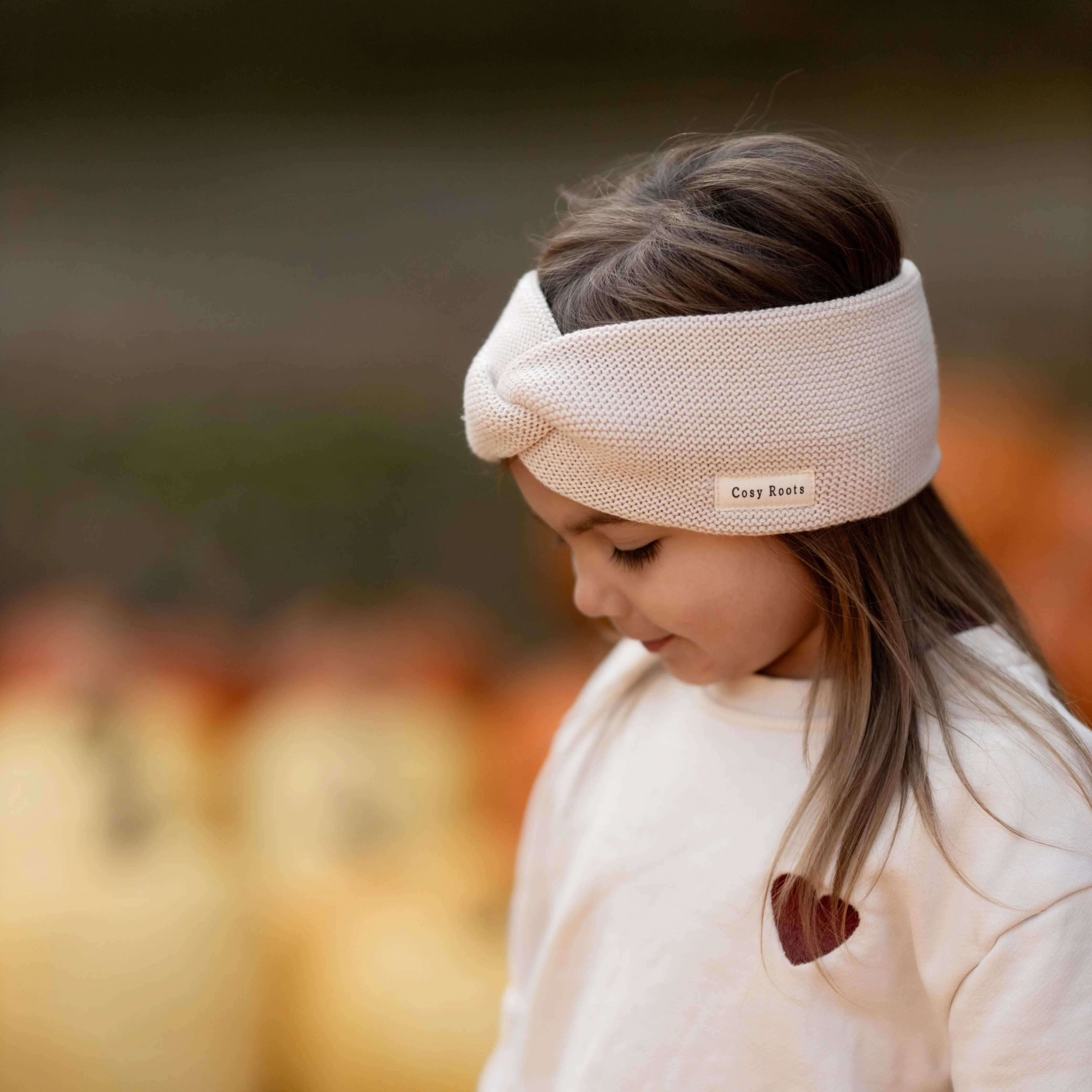 Organic Knit Headband - Sand - Image 7