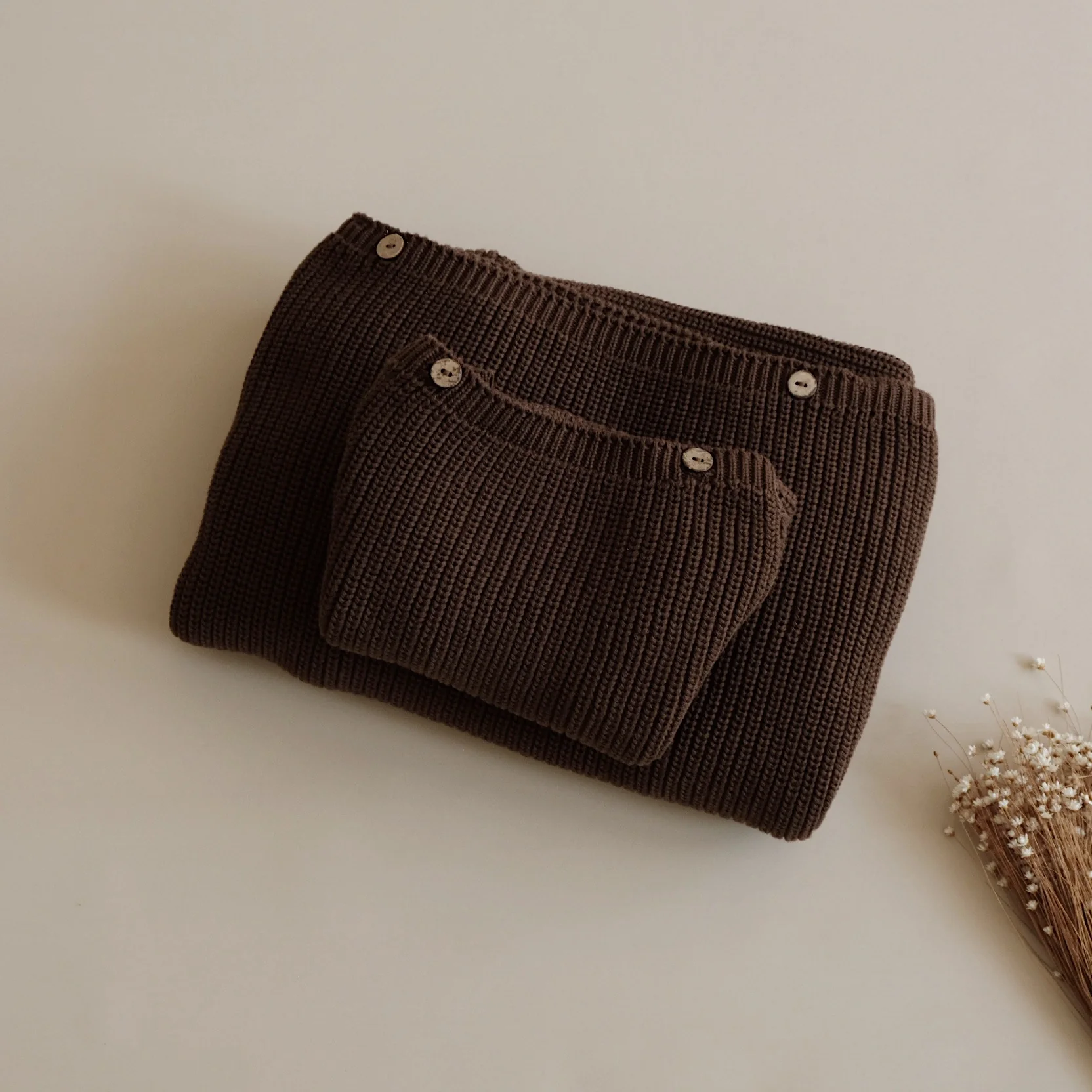 Organic Knit Pulli - MUM - Chocolate - REGULAR FIT - Image 11