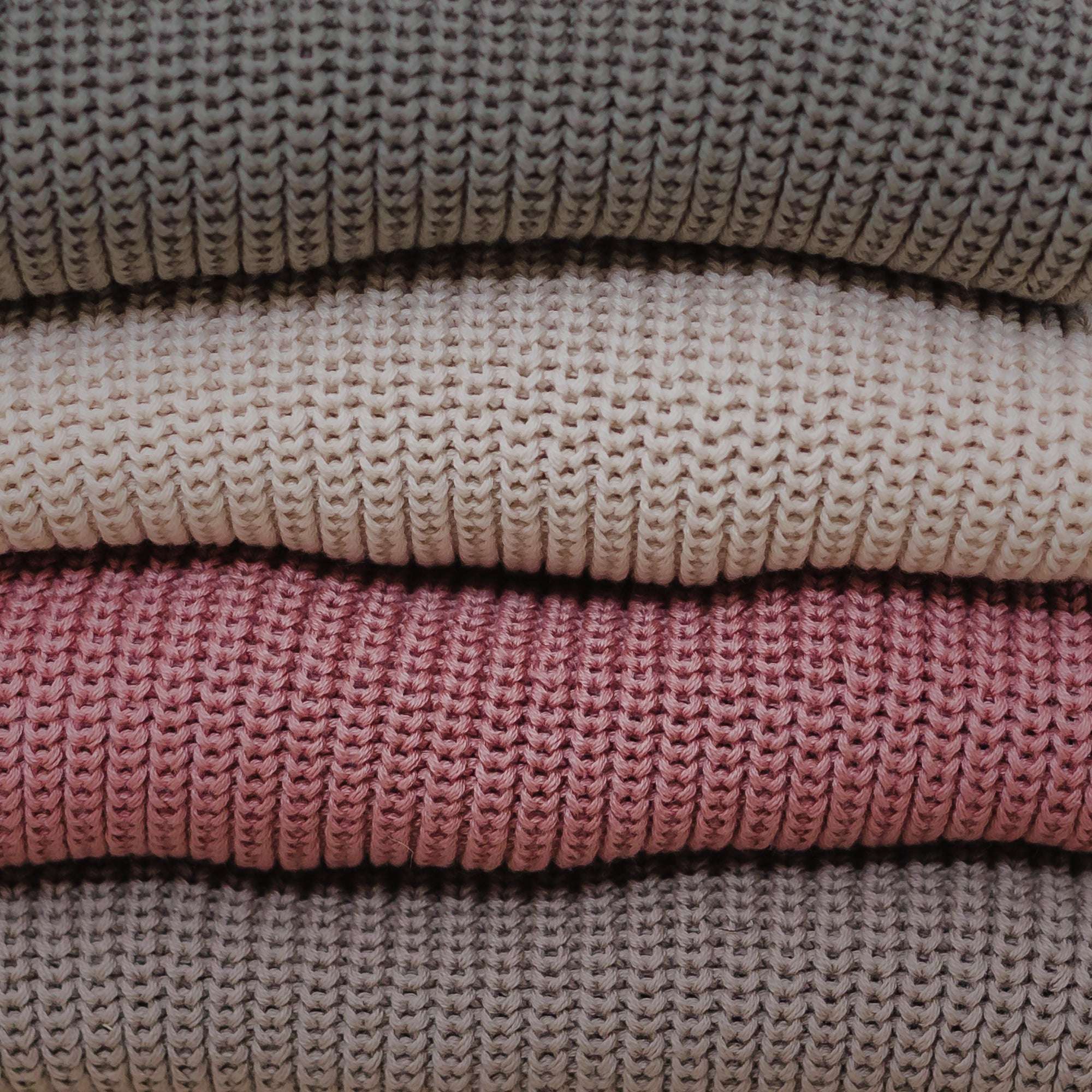 Organic Oversize Knit Pulli - Dusty Rose - Image 6