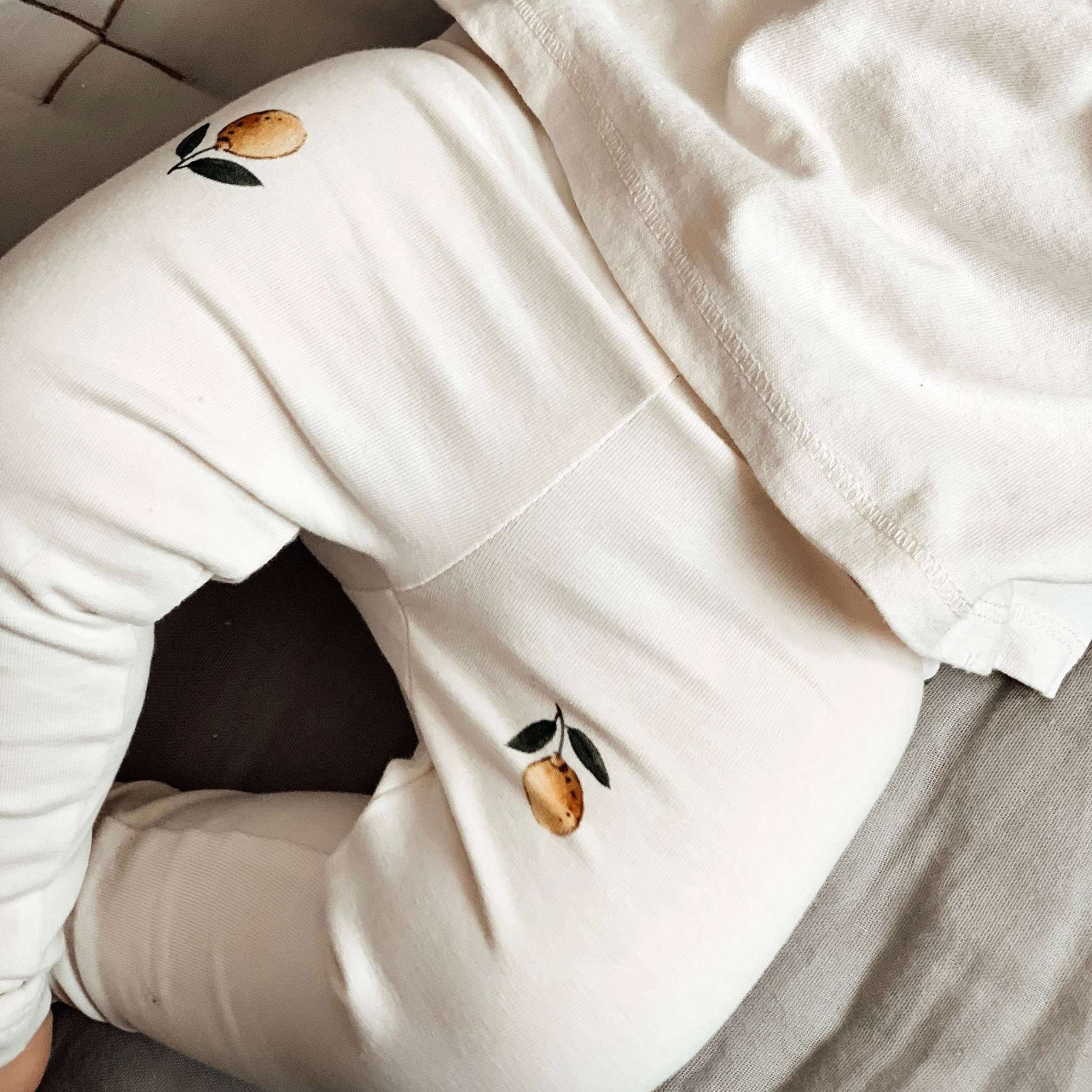 Organic Leggings - Pure Lemon - S A L E - Image 16