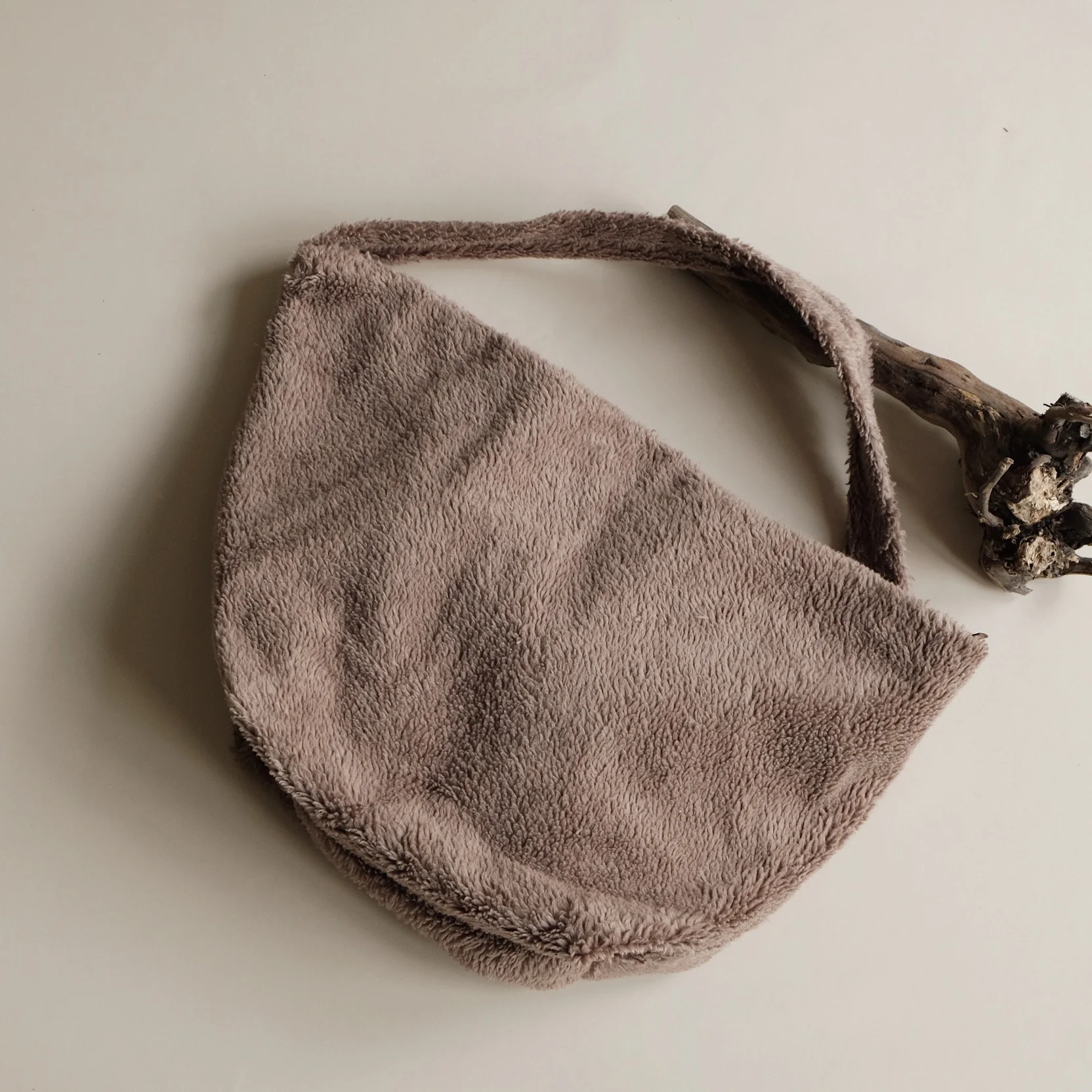 Organic Teddy Mum Bag - Mocha - SALE - Image 15