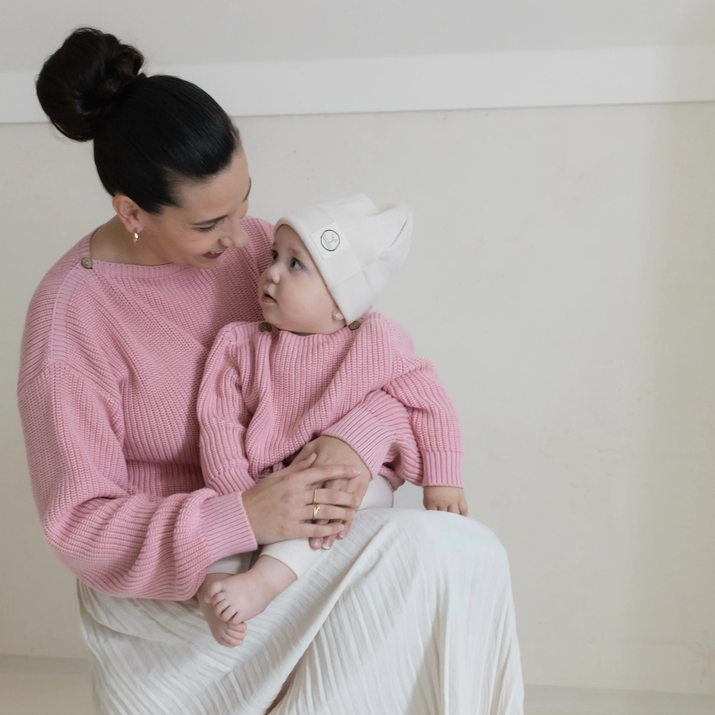 Organic MUM Knit Pulli - Candy Pink - Limited Edition! - Image 4