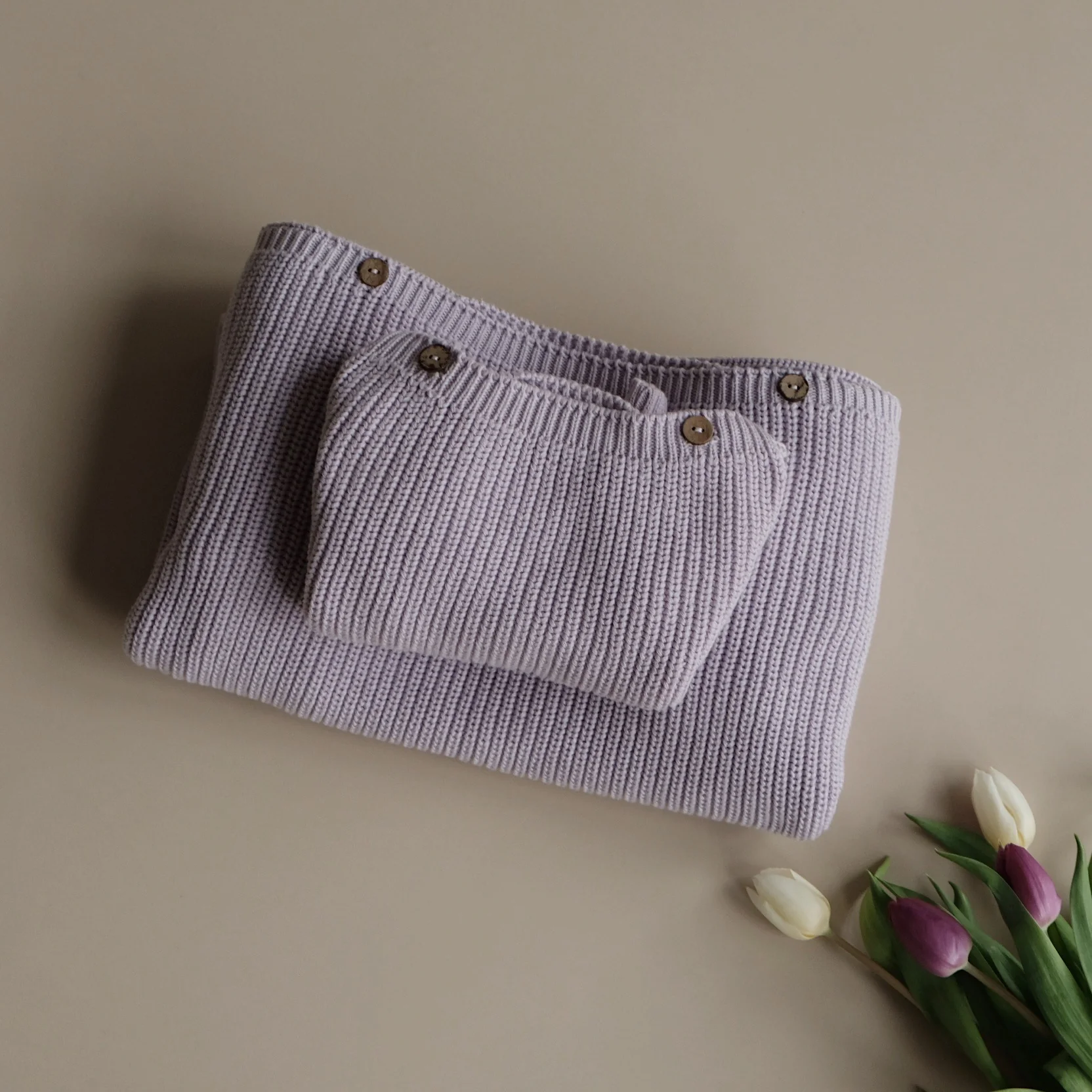 Organic MUM Knit Pulli - Lavender - Limited Edition! - Image 8