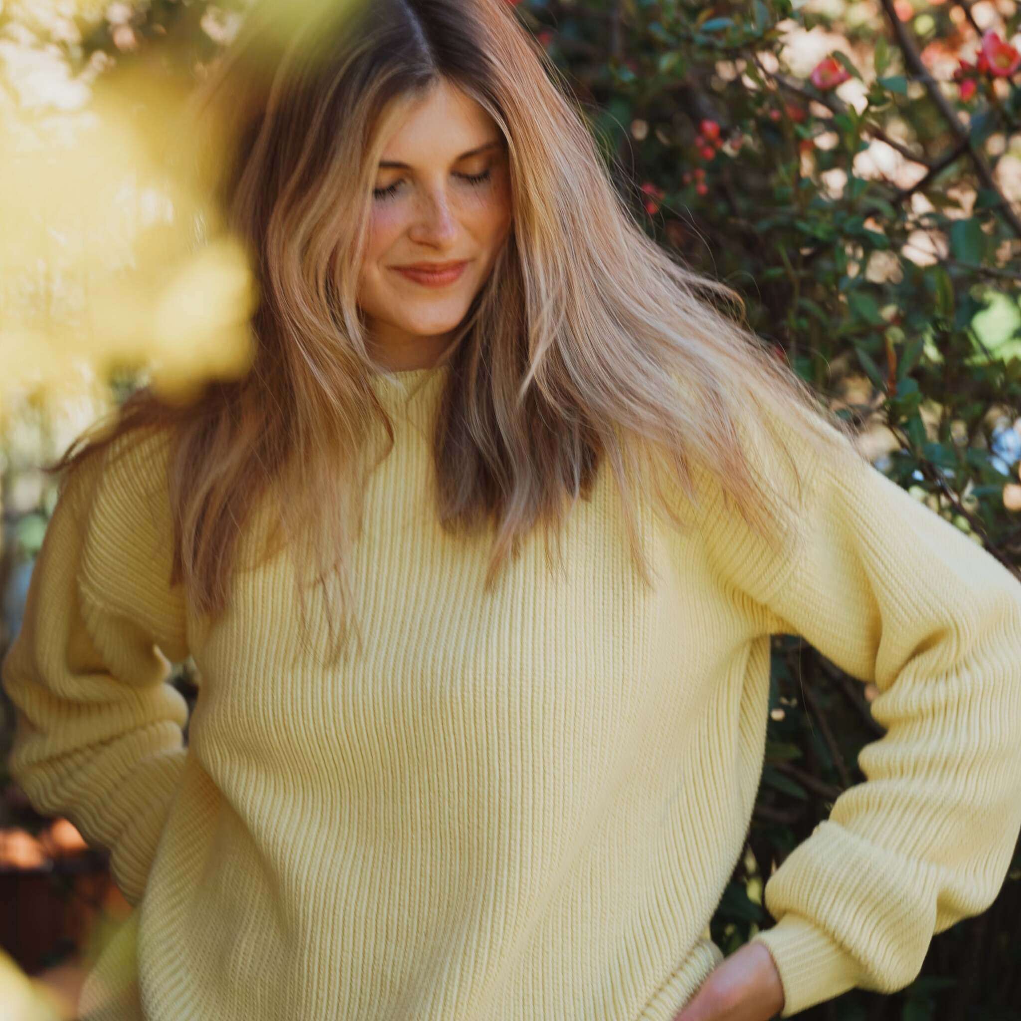 Organic MUM Knit Pulli - Lemon Tonic - Limited Edition! - Image 3