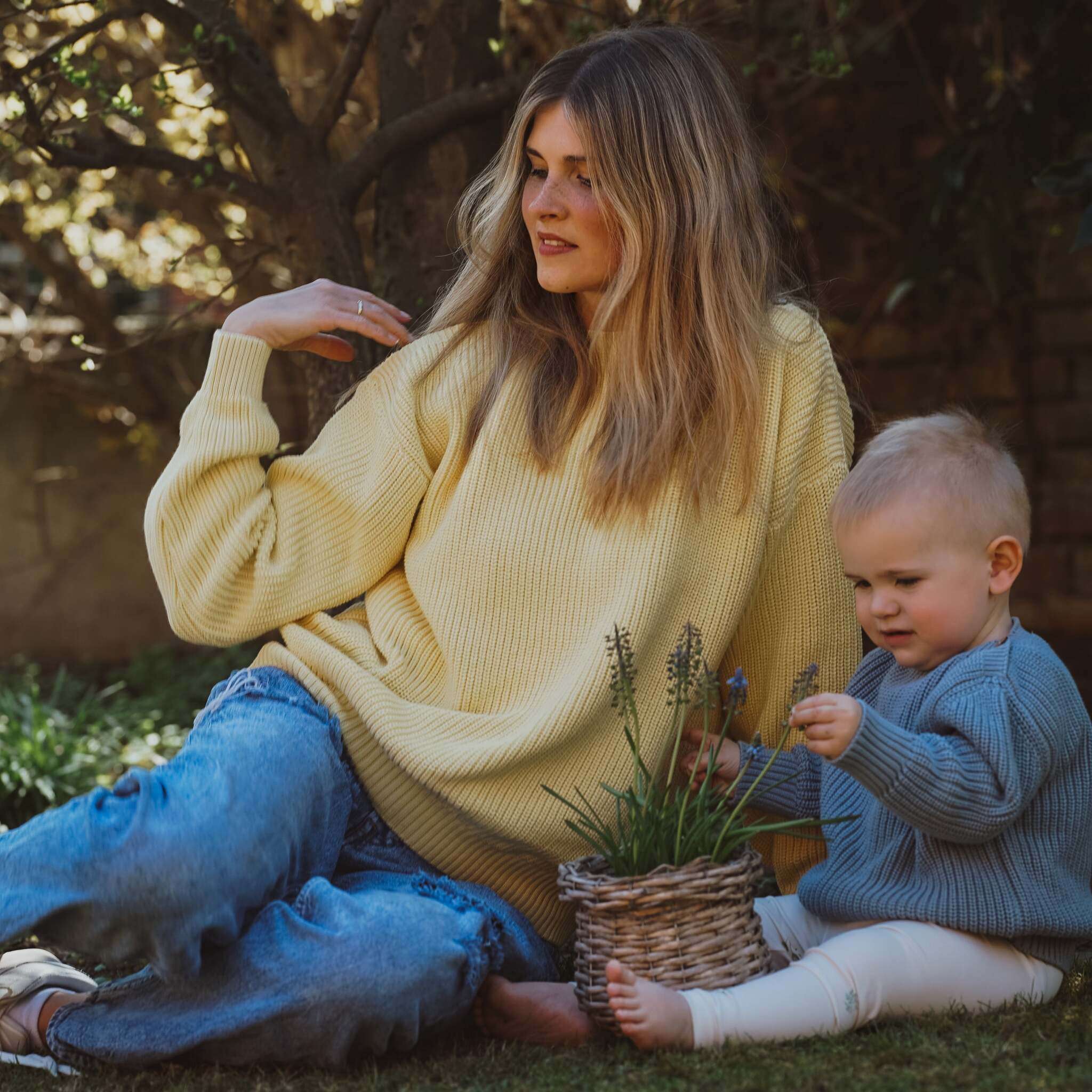 Organic MUM Knit Pulli - Lemon Tonic - Limited Edition! - Image 4