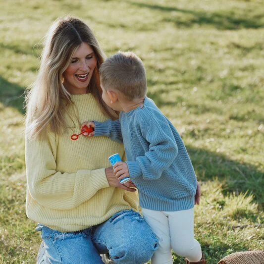 Organic MUM Knit Pulli - Lemon Tonic - Limited Edition! - Image 6