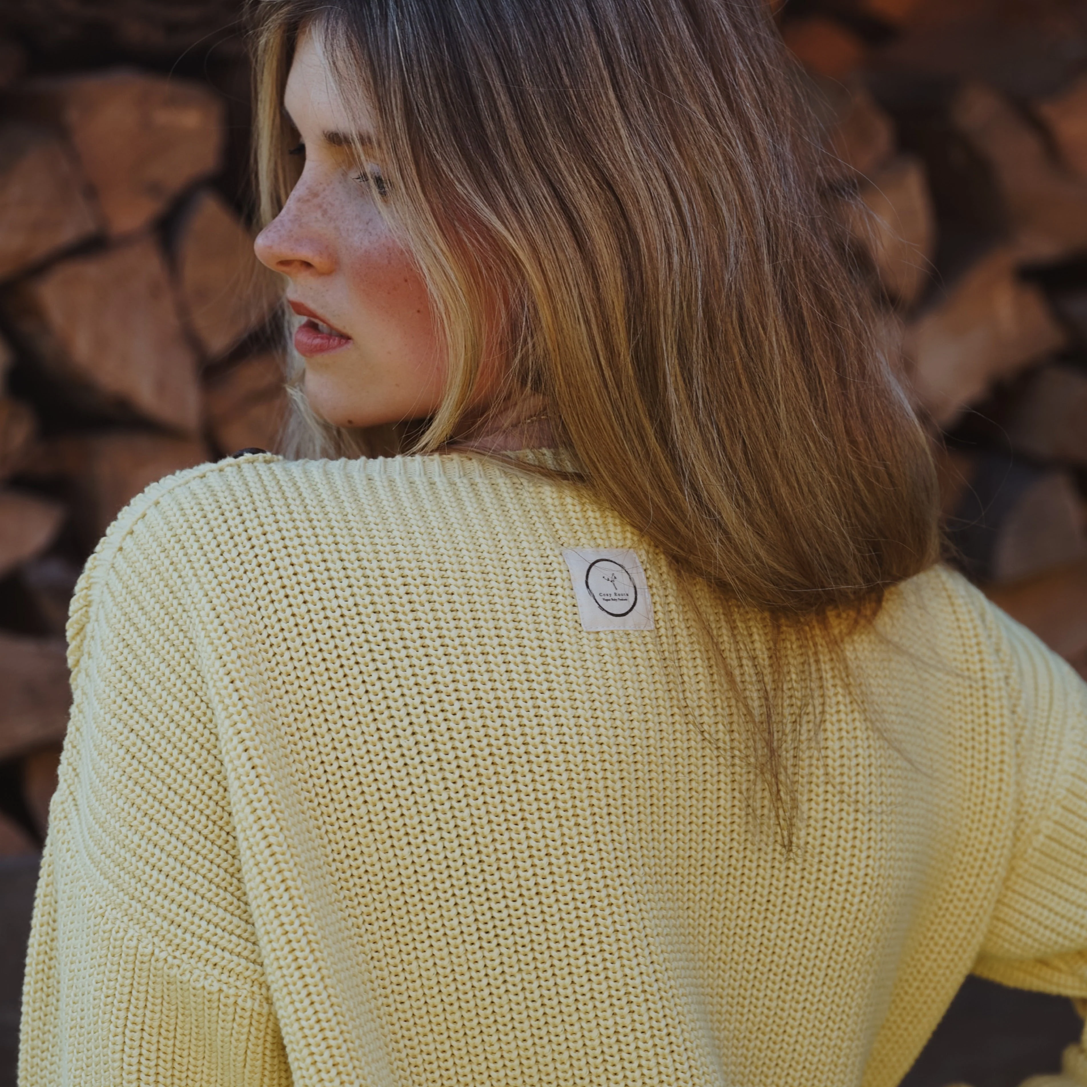 Organic MUM Knit Pulli - Lemon Tonic - Limited Edition! - Image 8