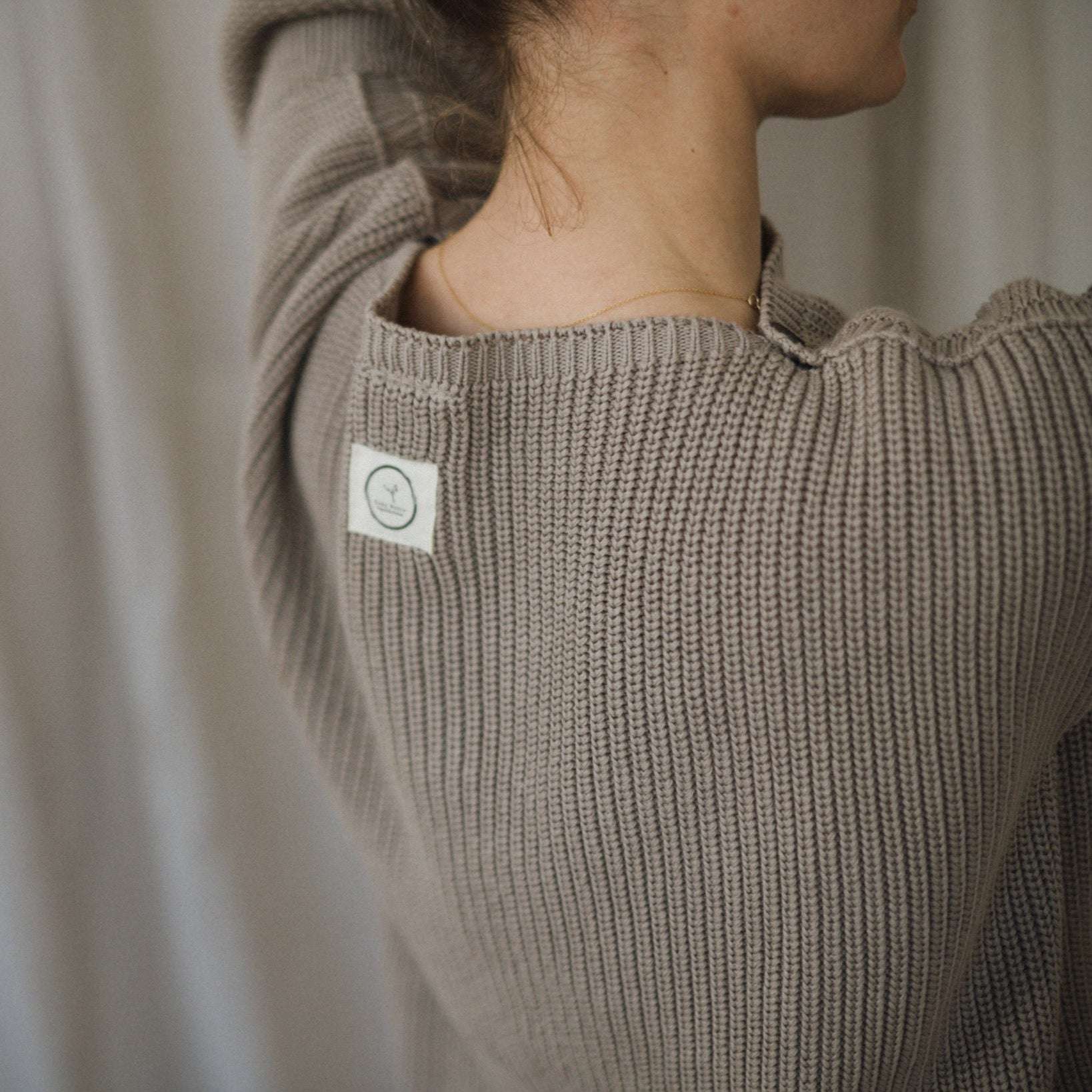 Organic Knit Pulli - MUM - Caramel - REGULAR FIT - Image 4