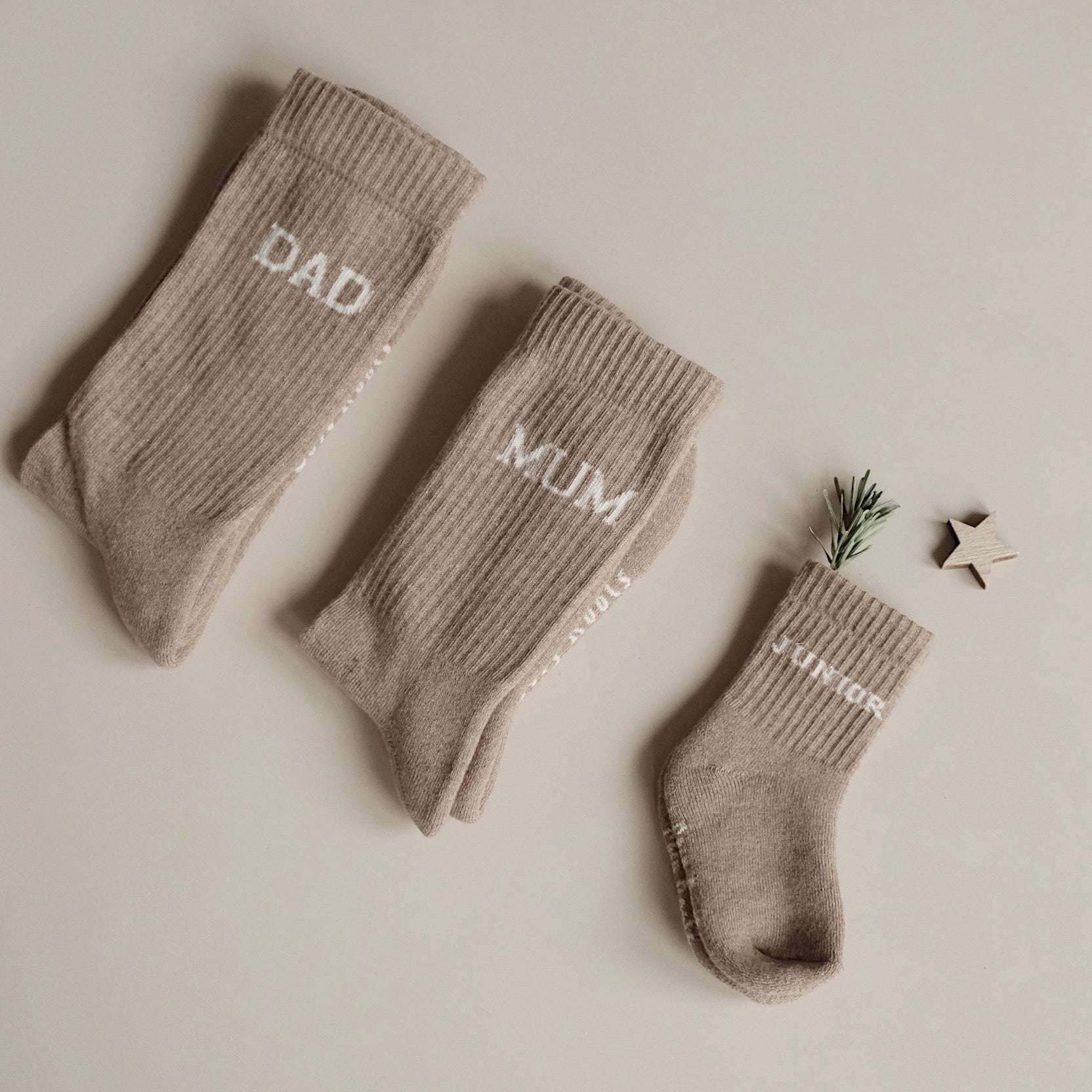 Organic MUM Socks - Oatmilk - Image 3
