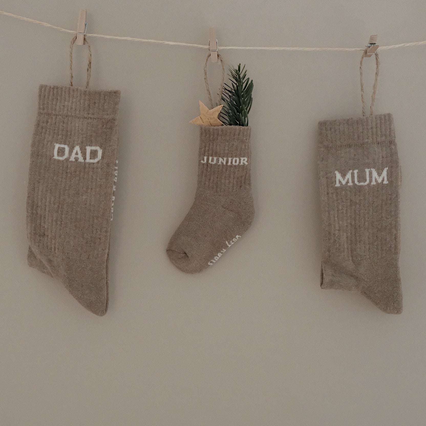 Organic MUM Socks - Oatmilk - Image 4