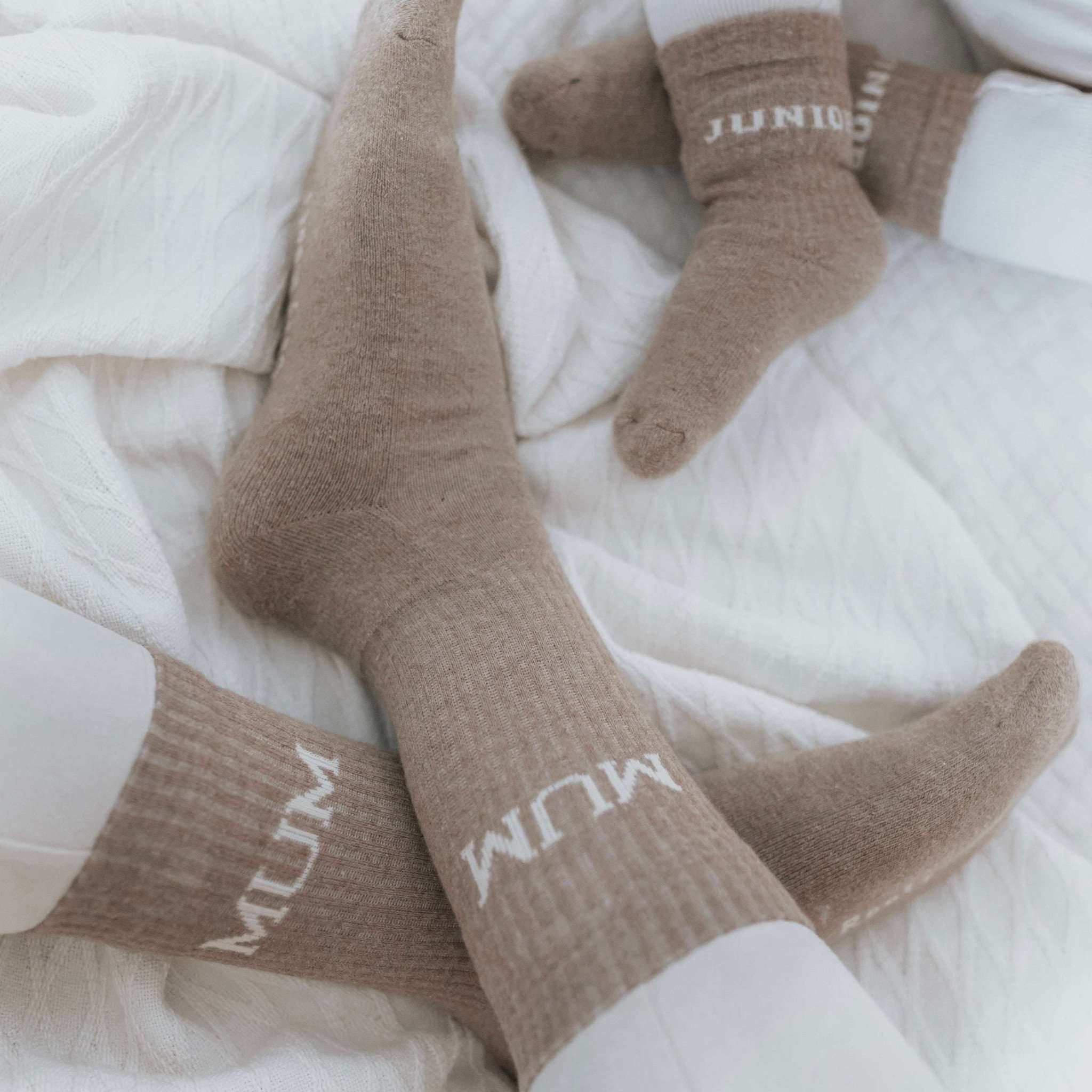 Organic MUM Socks - Oatmilk - Image 6