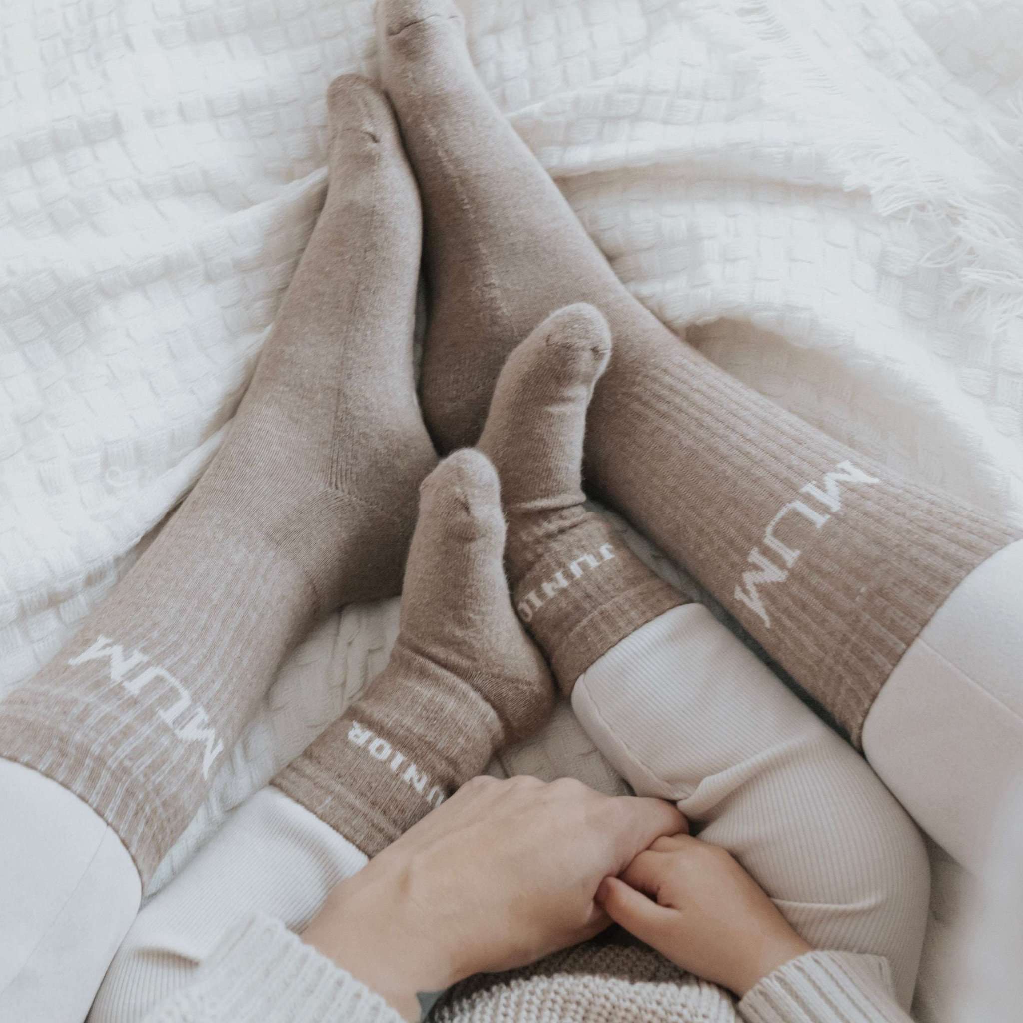 Organic MUM Socks - Oatmilk - Image 8