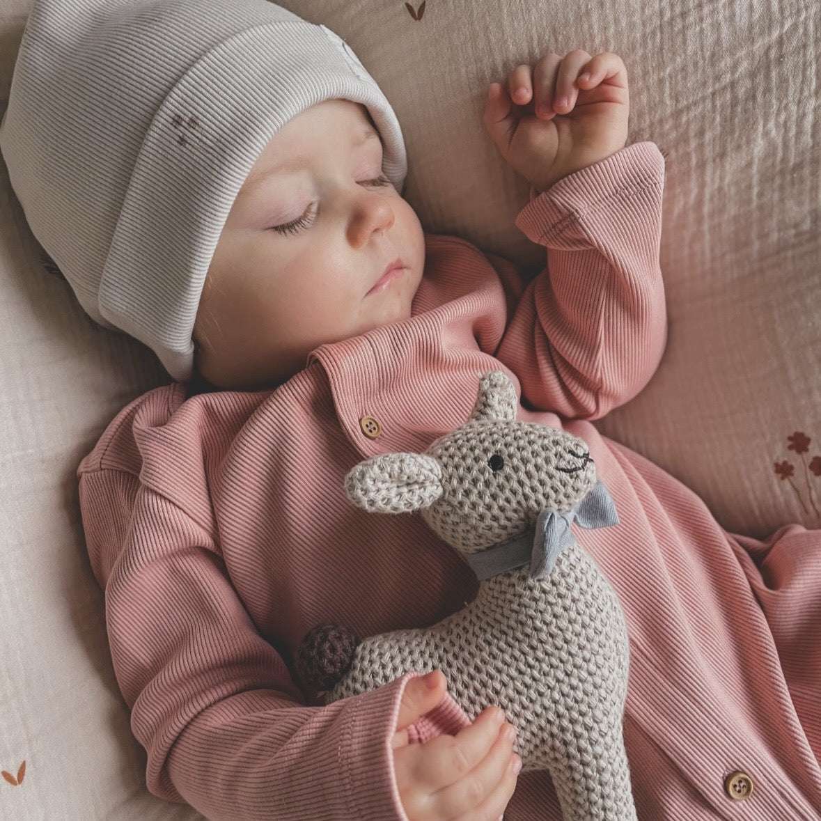 Organic Onepiece - Dusty Rose - SALE - Image 4