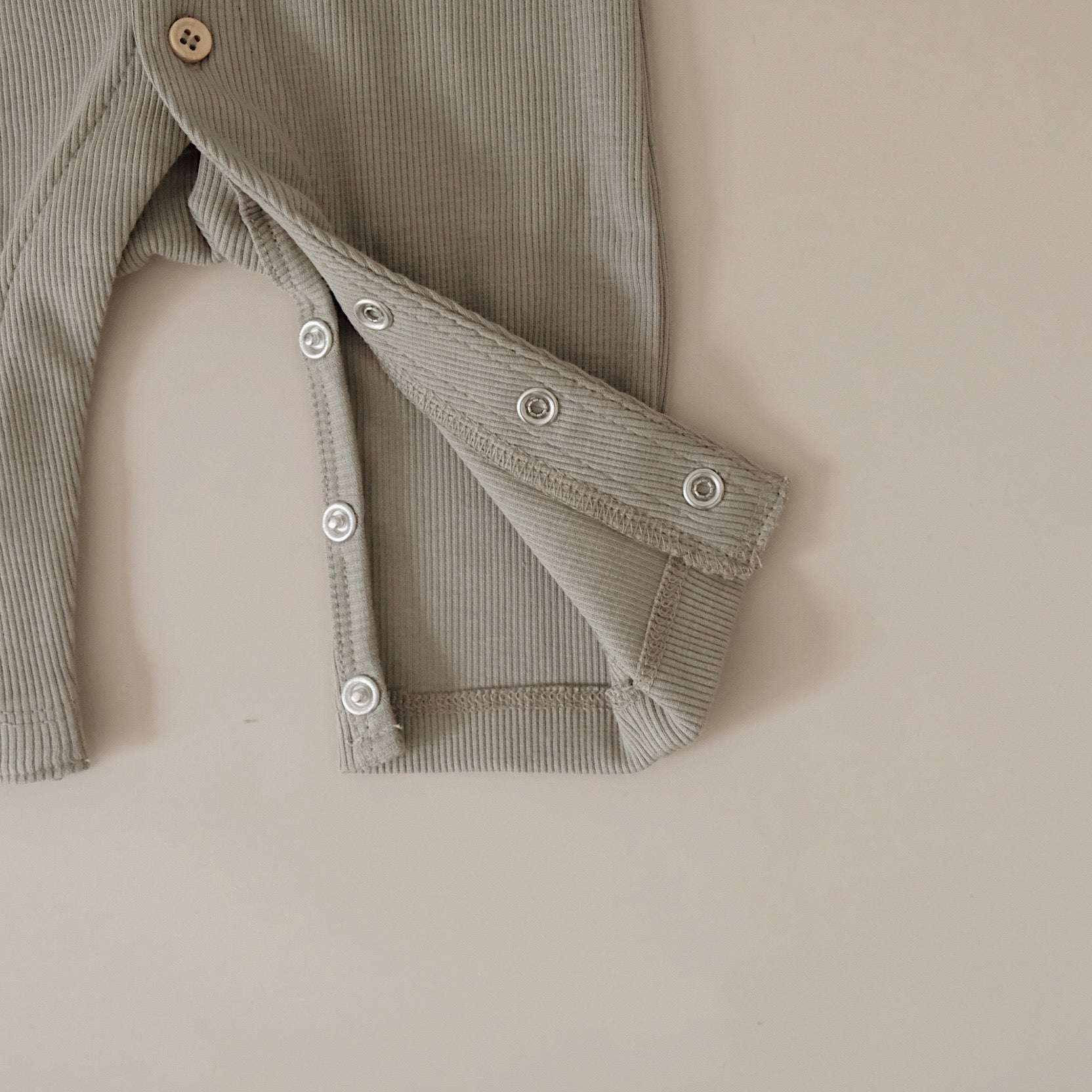 Organic Onepiece - Khaki - SALE - Image 6