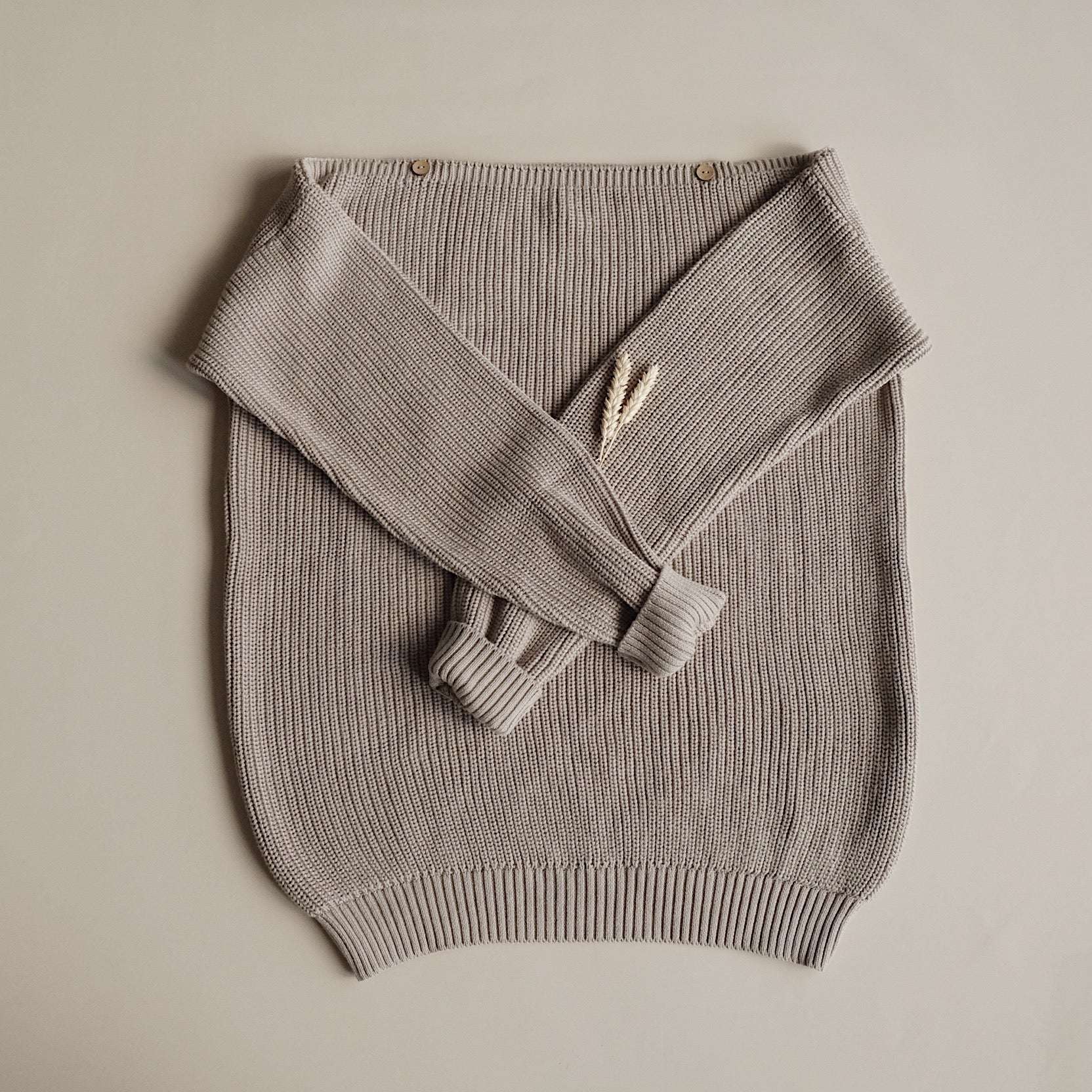 Organic Knit Pulli - MUM - Caramel - REGULAR FIT - Image 10