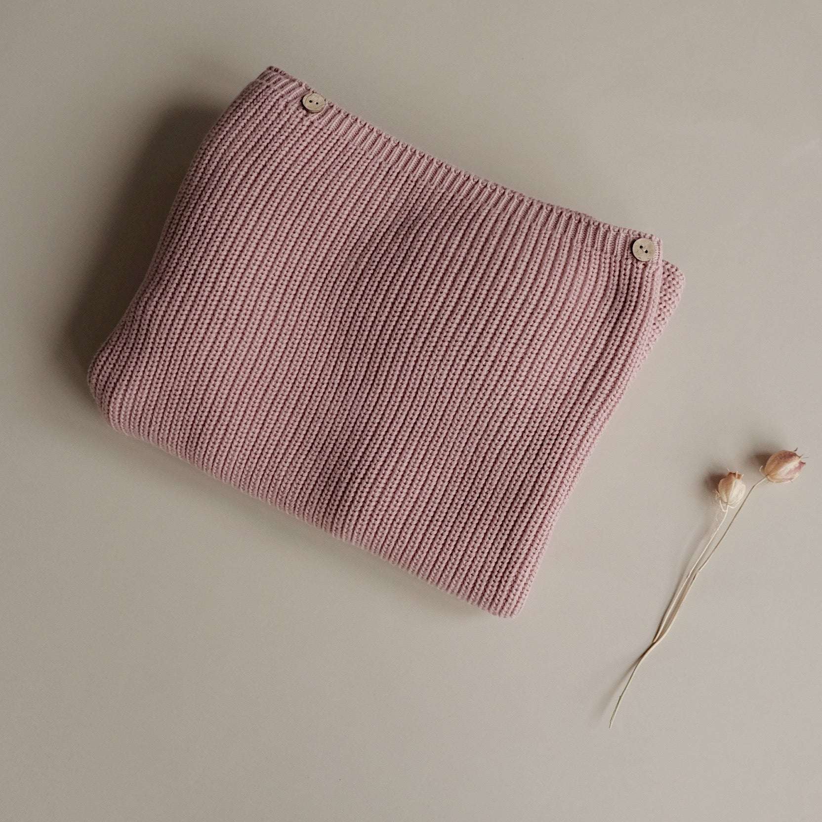 Organic Knit Pulli - MUM - Dusty Rose - REGULAR FIT - Image 11