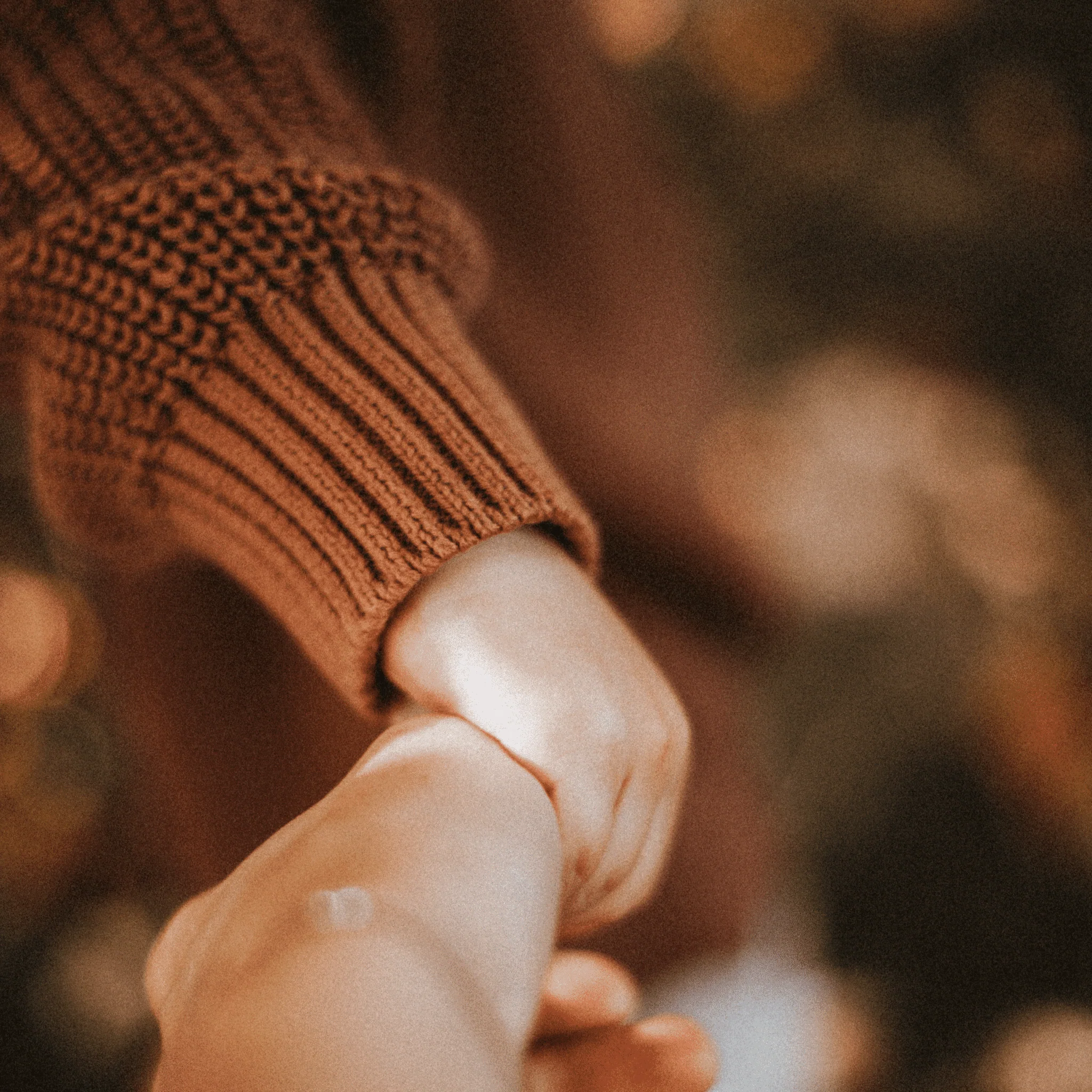 Organic Oversize Knit Pulli - Walnut - S A L E - Image 5