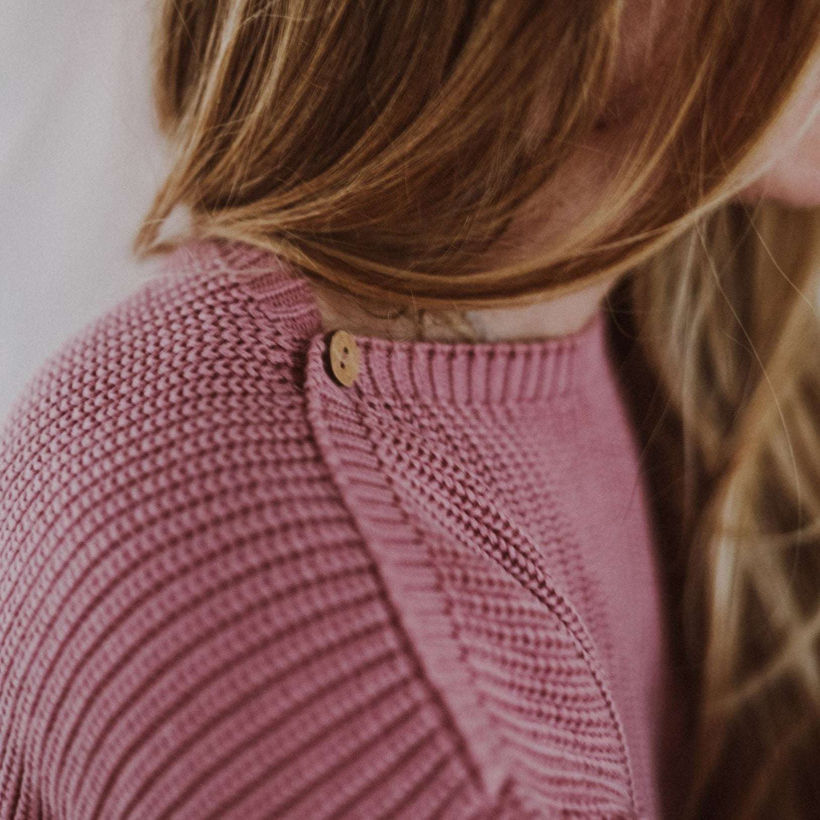 Organic Knit Pulli - MUM - Dusty Rose - REGULAR FIT - Image 7