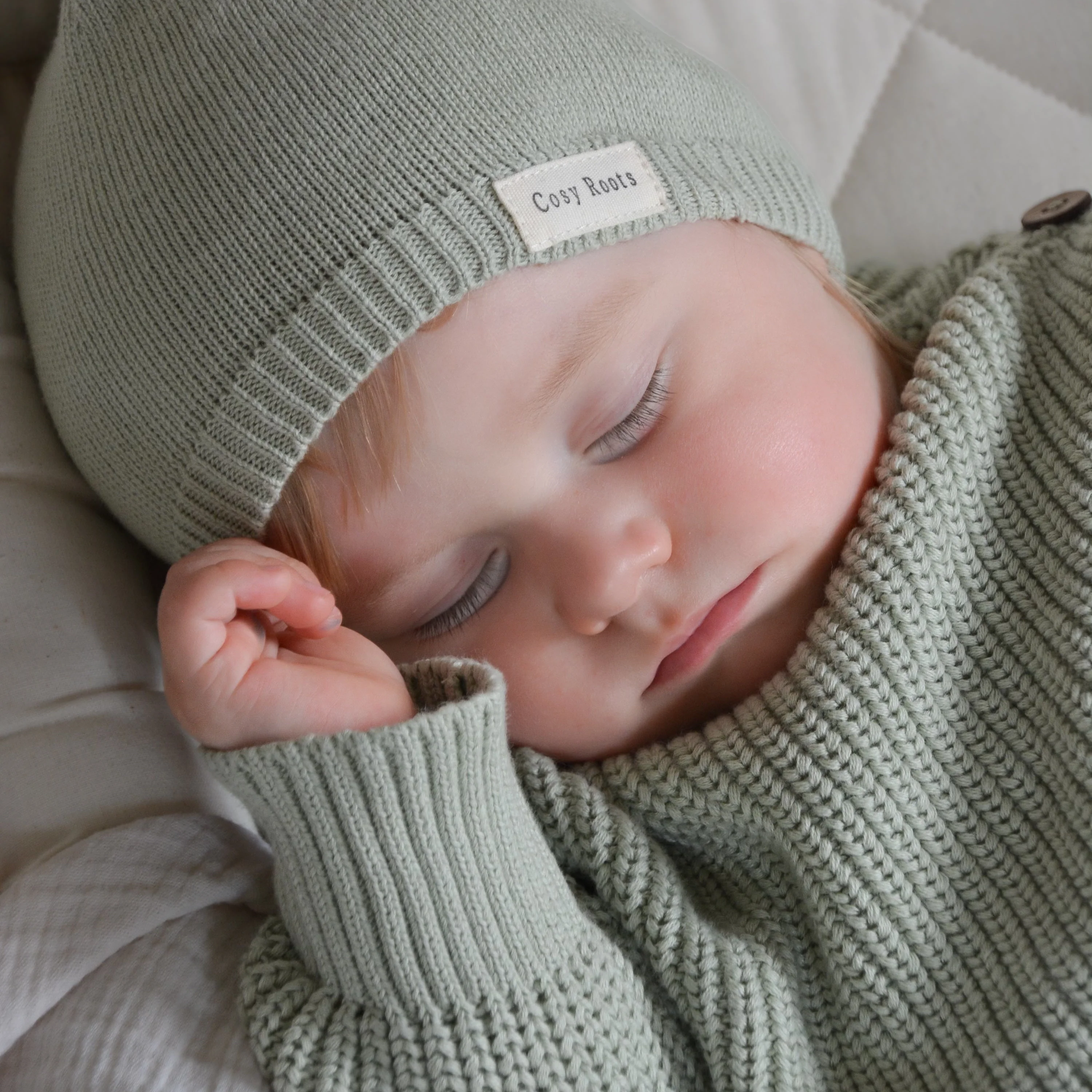 Organic Oversize Knit Pulli - Seagrass - Image 7