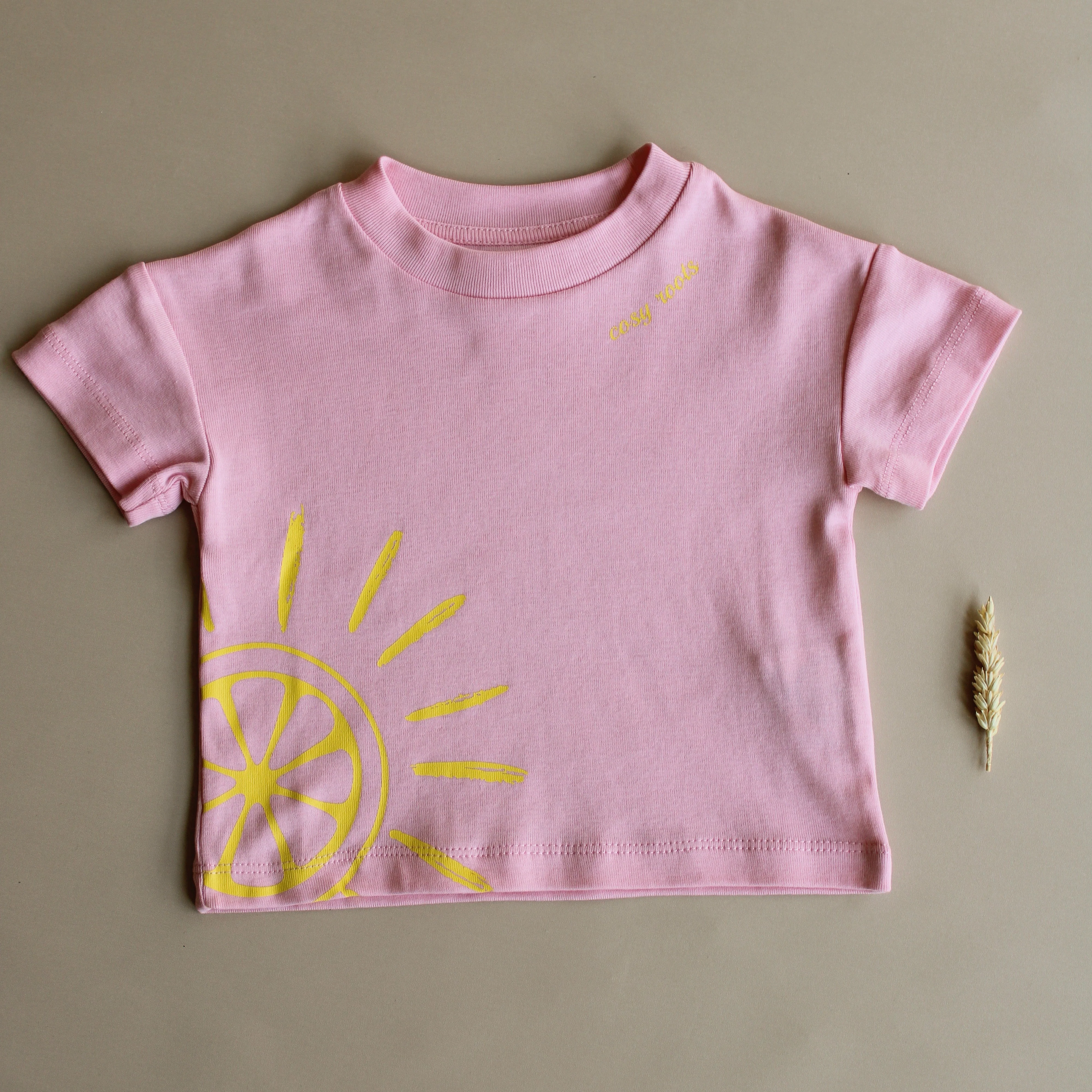 Organic Oversize Shirt - Candy Pink