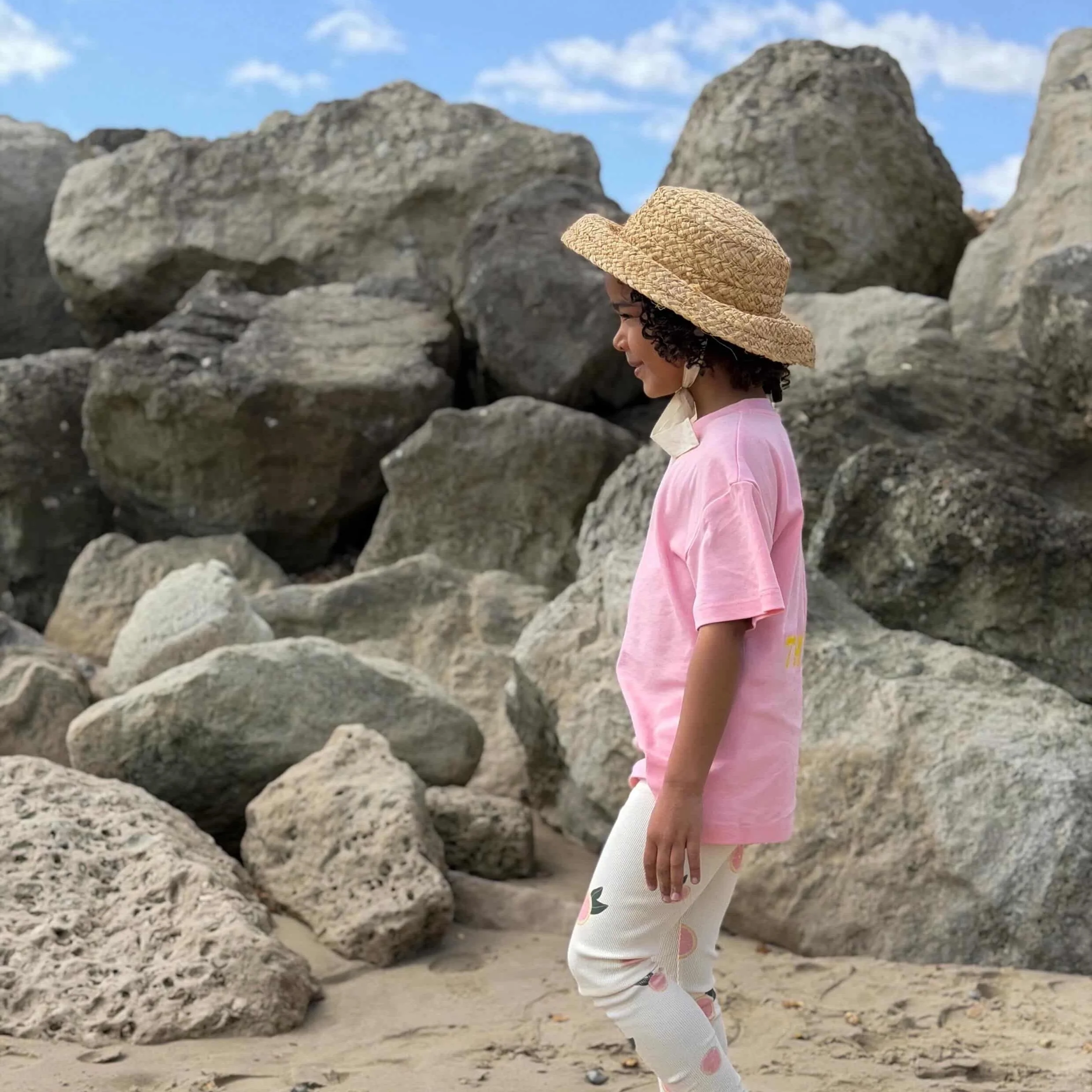 Organic Oversize Shirt - Candy Pink - Image 4