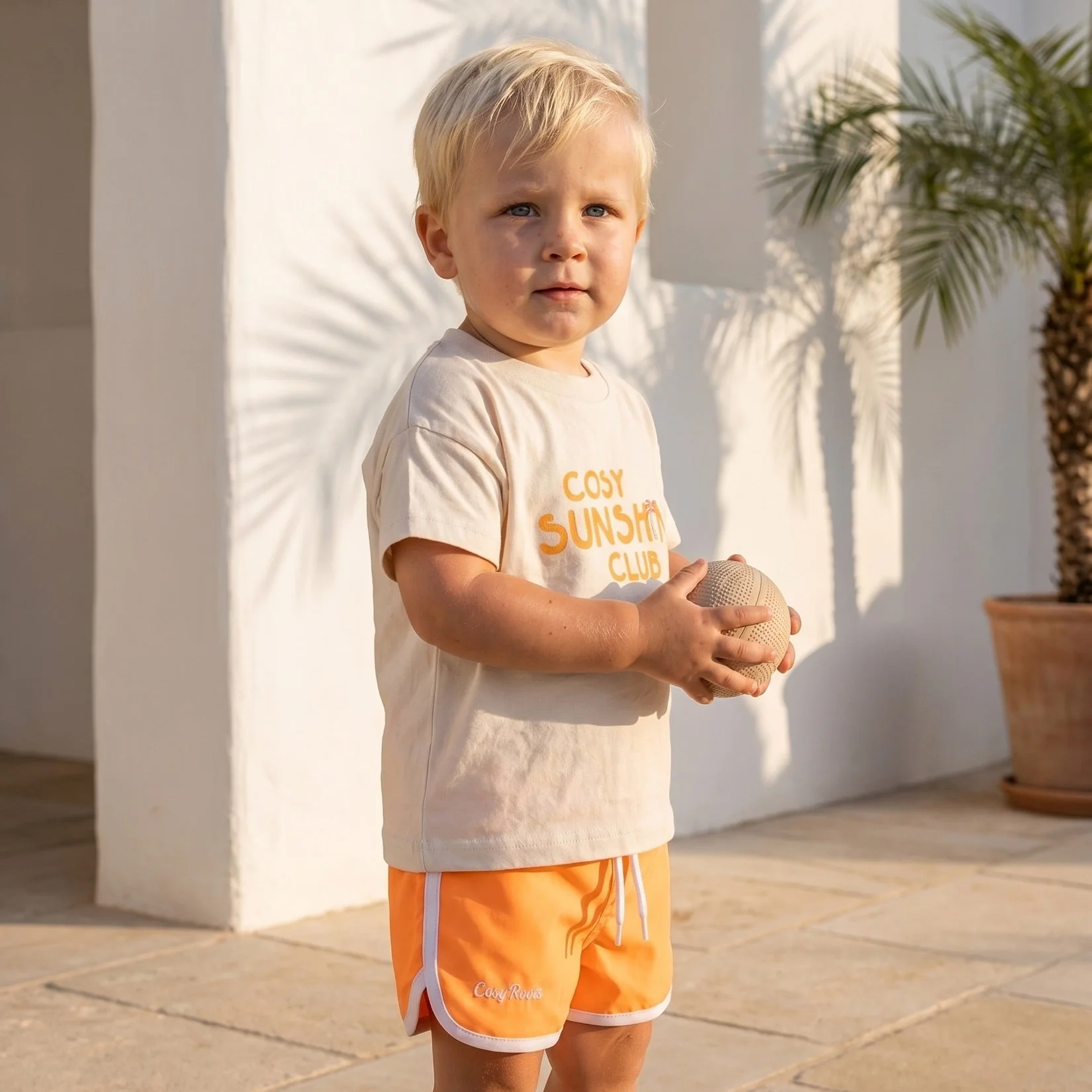 Organic Oversize Shirt - Cosy Sunshine Club - Image 2