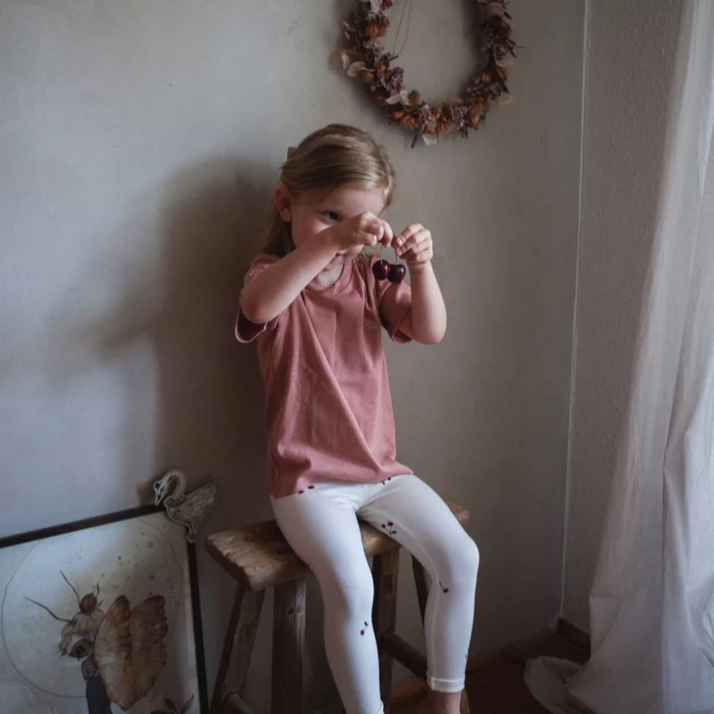 Organic T-Shirt - Dusty Rose - S A L E - Image 3