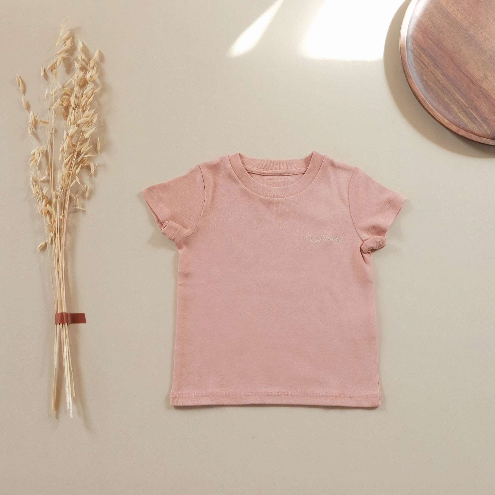 Organic T-Shirt - Dusty Rose - S A L E - Image 6