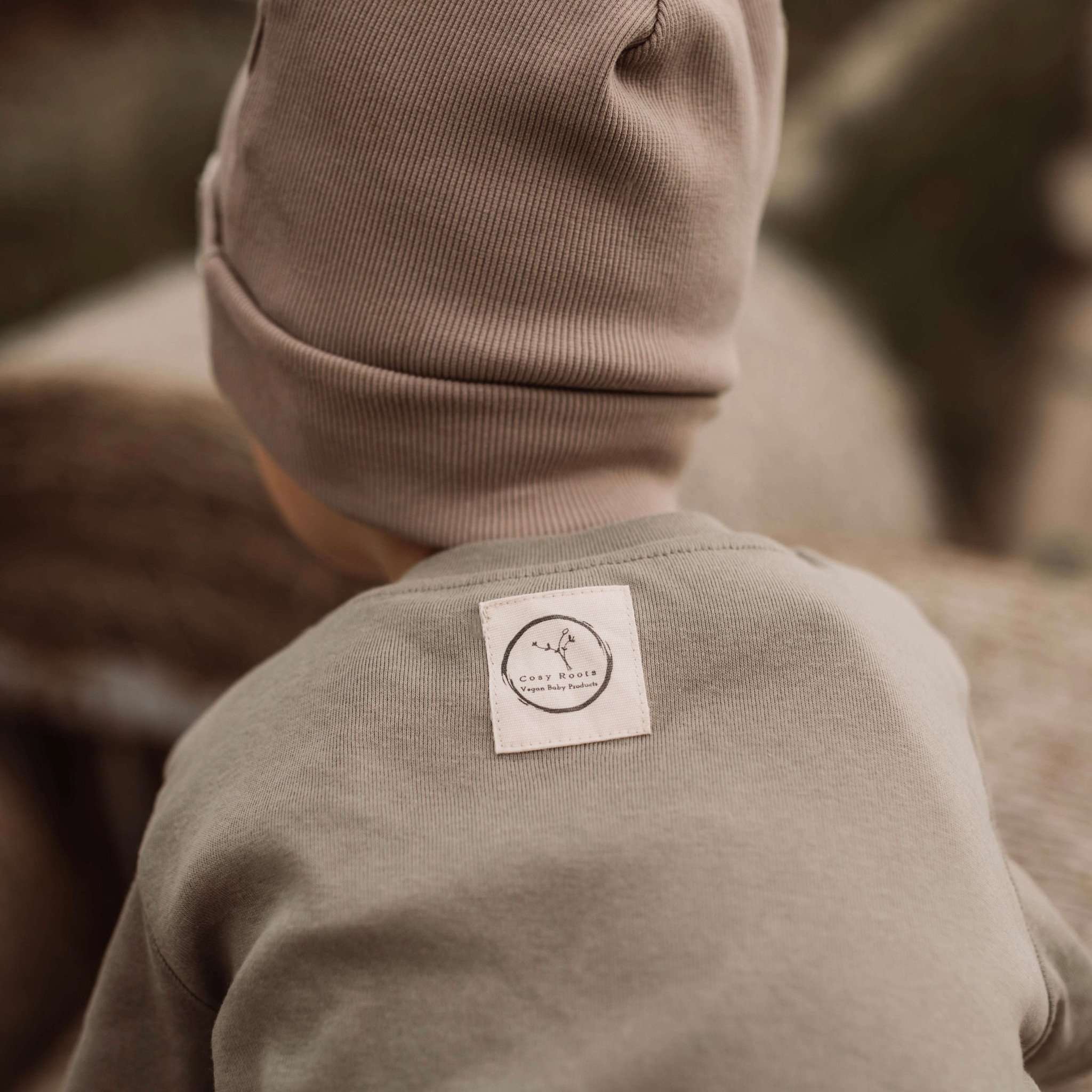 Organic T-Shirt - Khaki - S A L E - Image 10