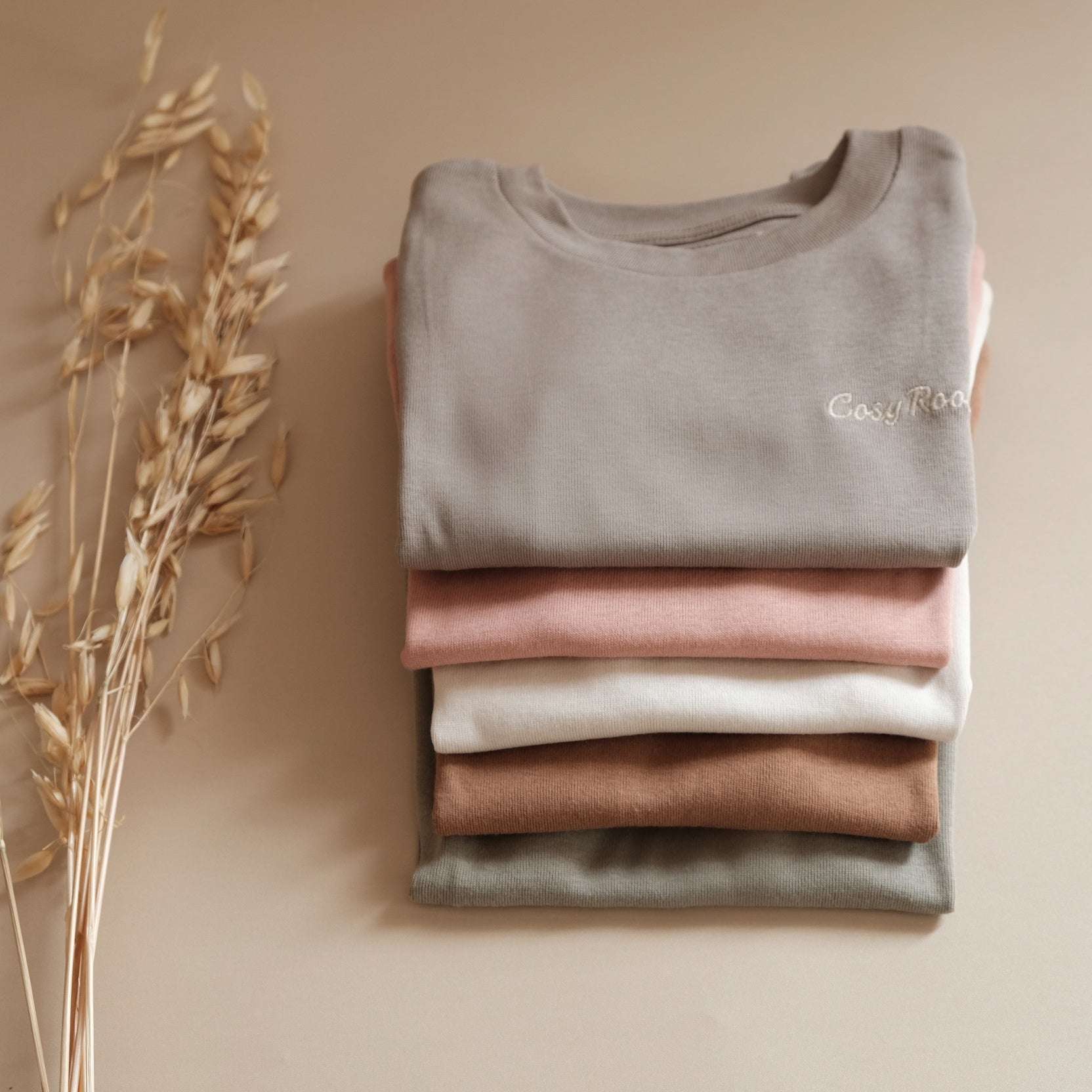 Organic T-Shirt - Khaki - S A L E - Image 17
