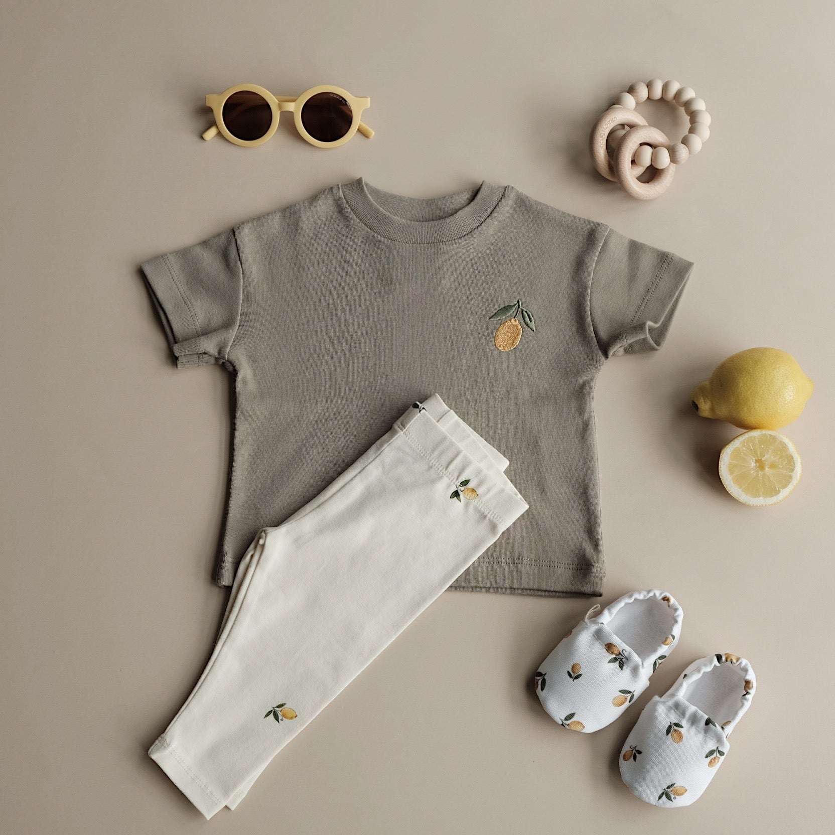Organic Oversize Shirt - Khaki - Image 10