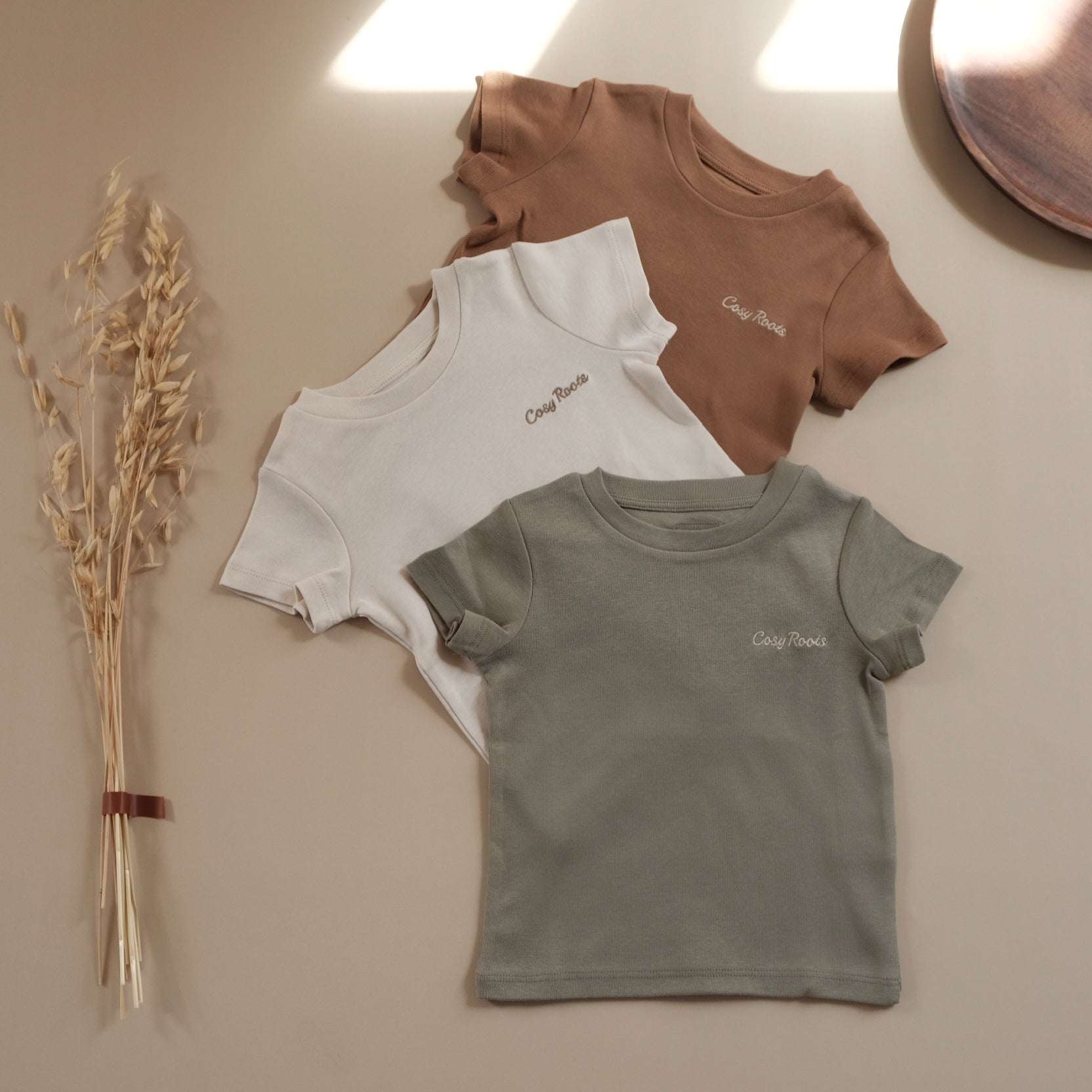 Organic T-Shirt - Walnut - S A L E - Image 7