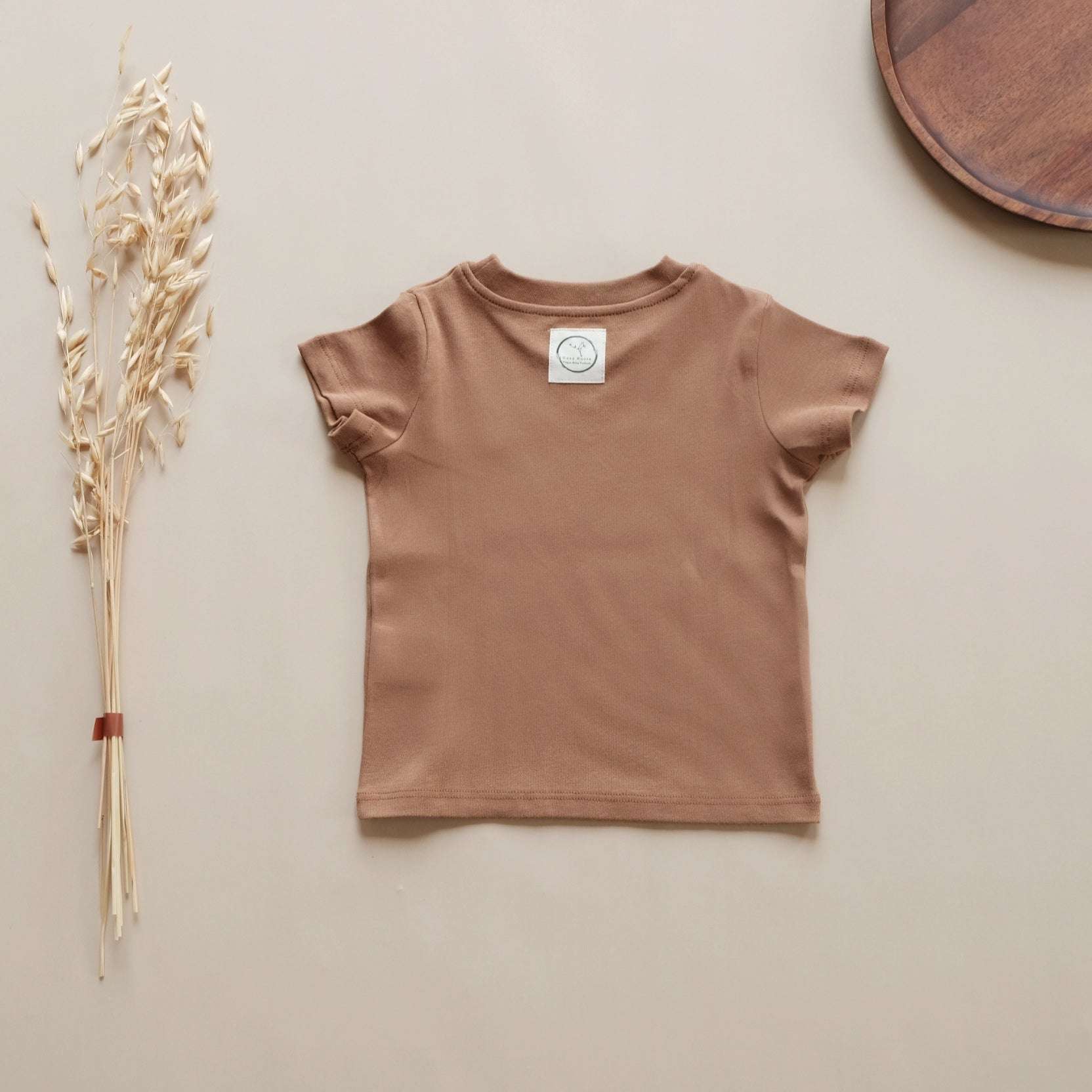 Organic T-Shirt - Walnut - S A L E - Image 9
