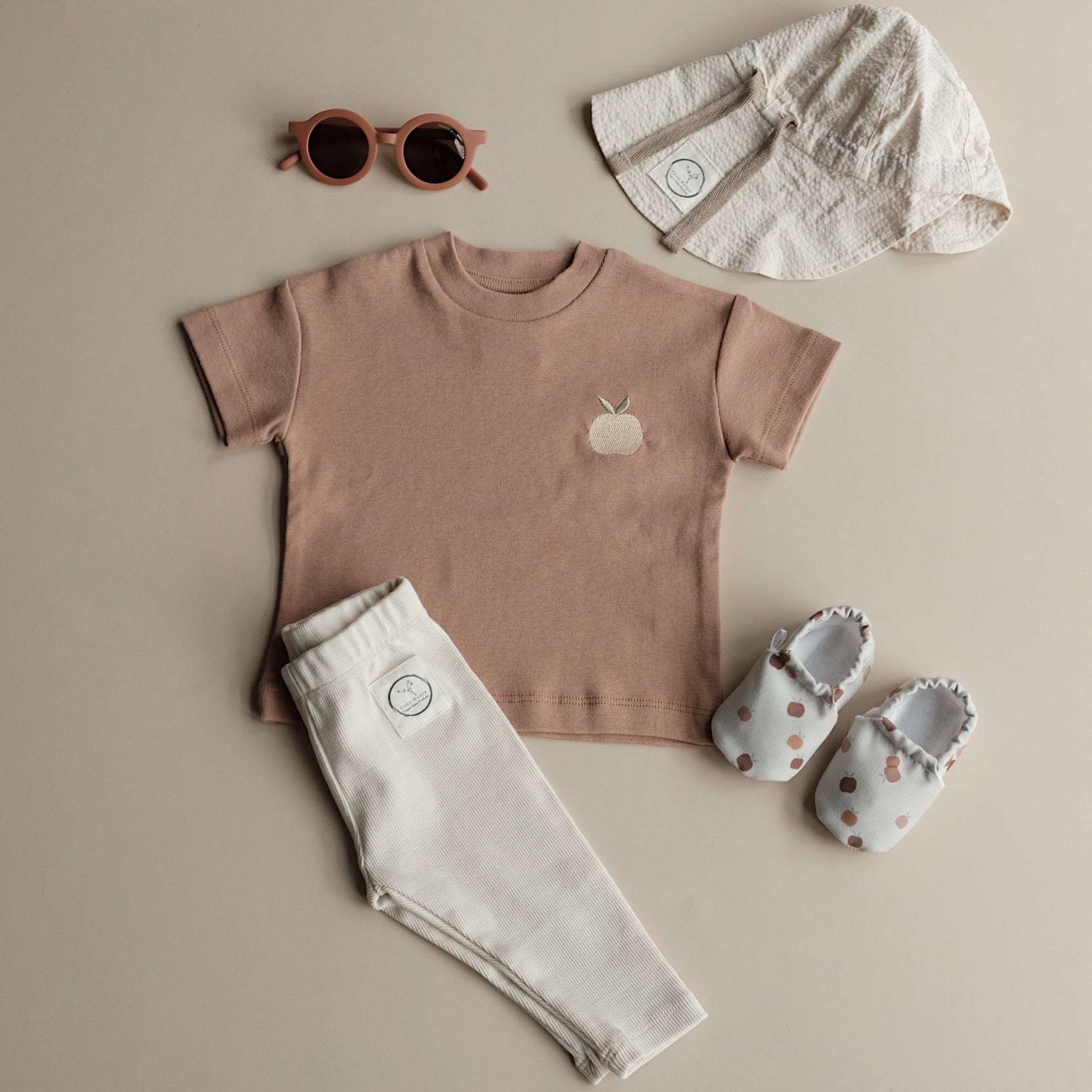 Organic Oversize Shirt - Walnut Apple - SALE - Image 11