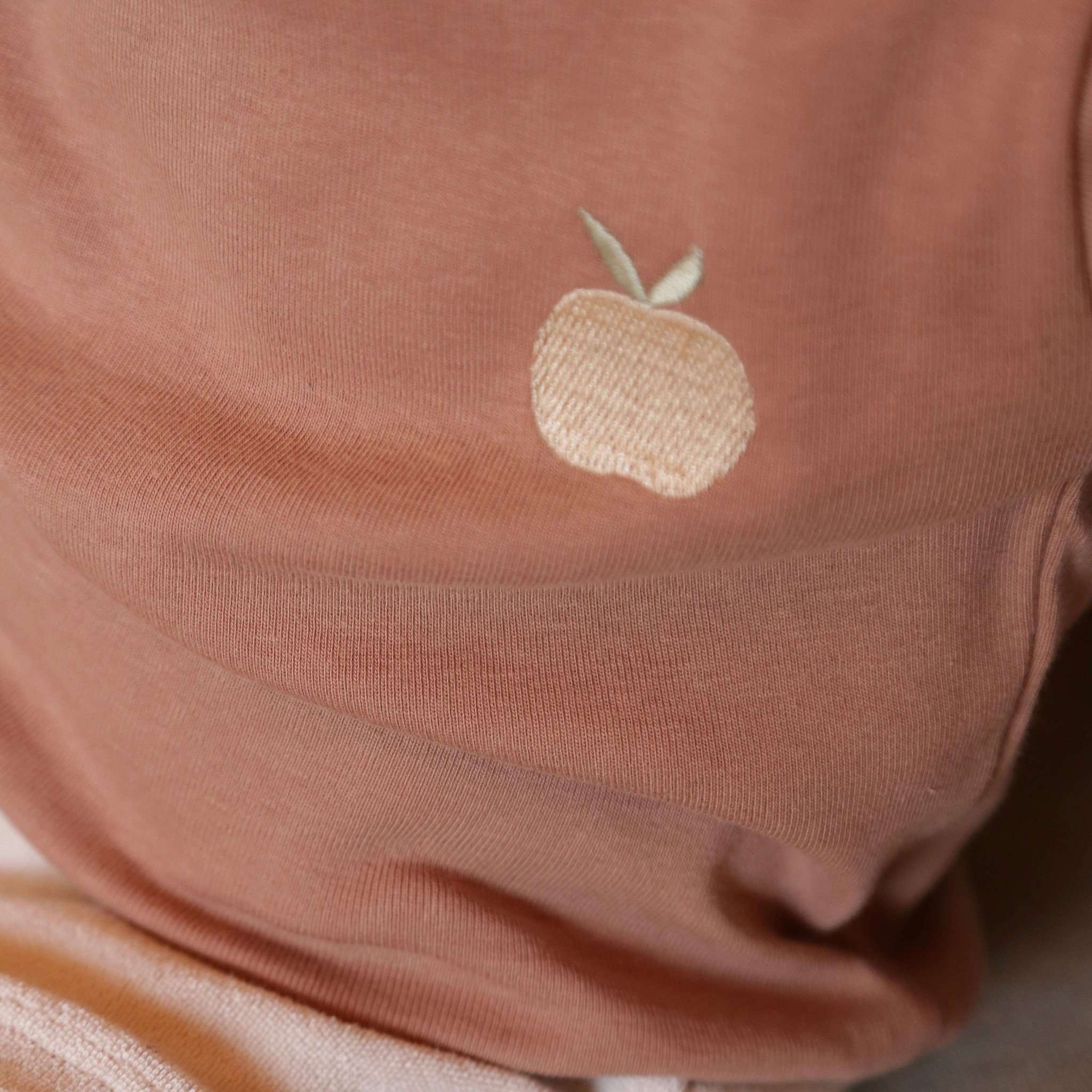 Organic Oversize Shirt - Walnut Apple - SALE - Image 5