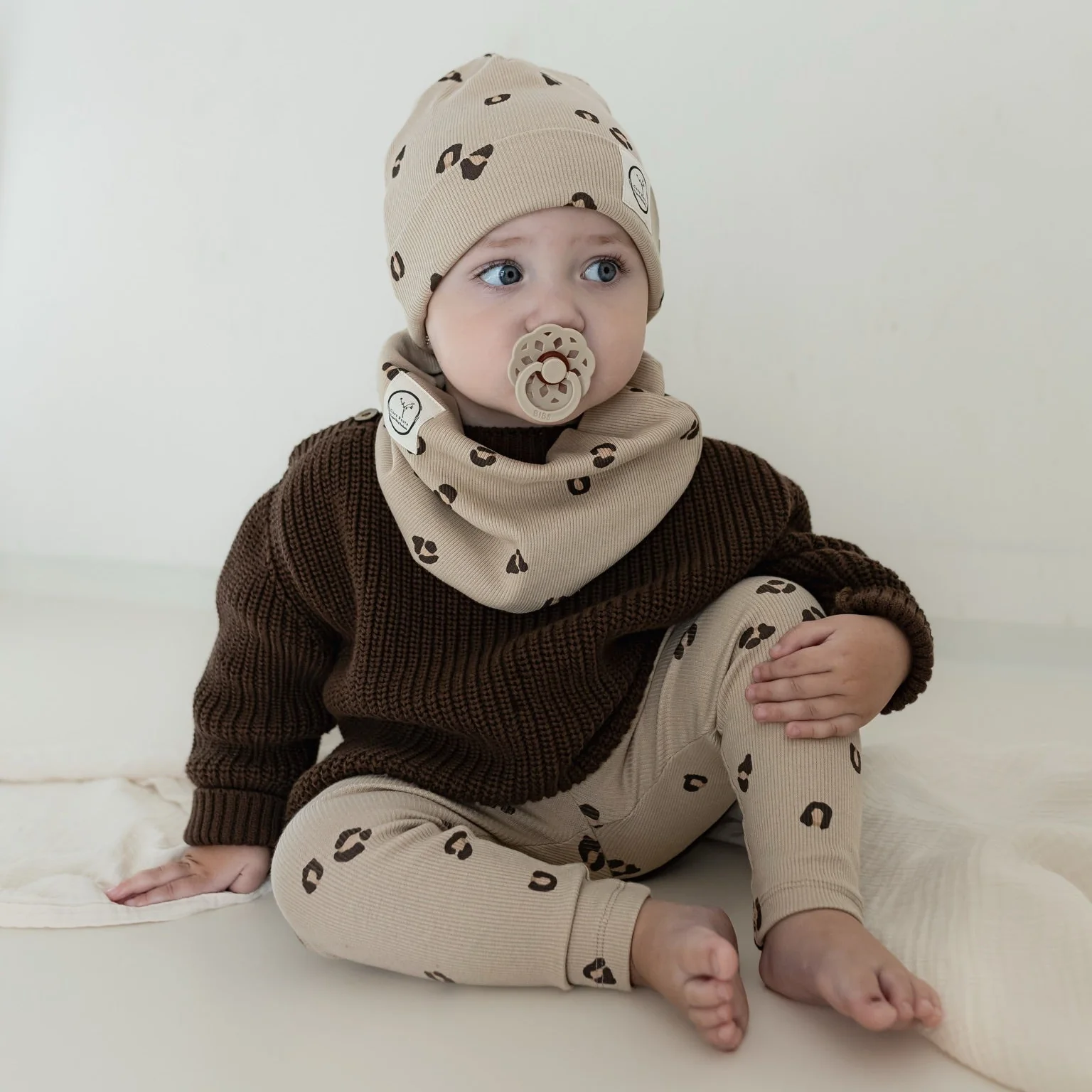 Organic Rib Beanie - Leo - Image 6