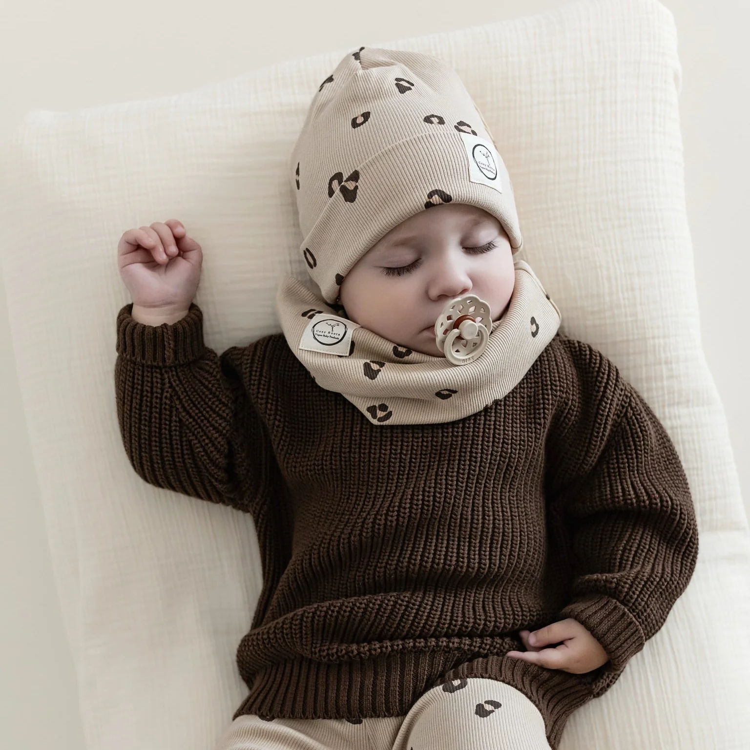 Organic Rib Beanie - Leo - Image 7