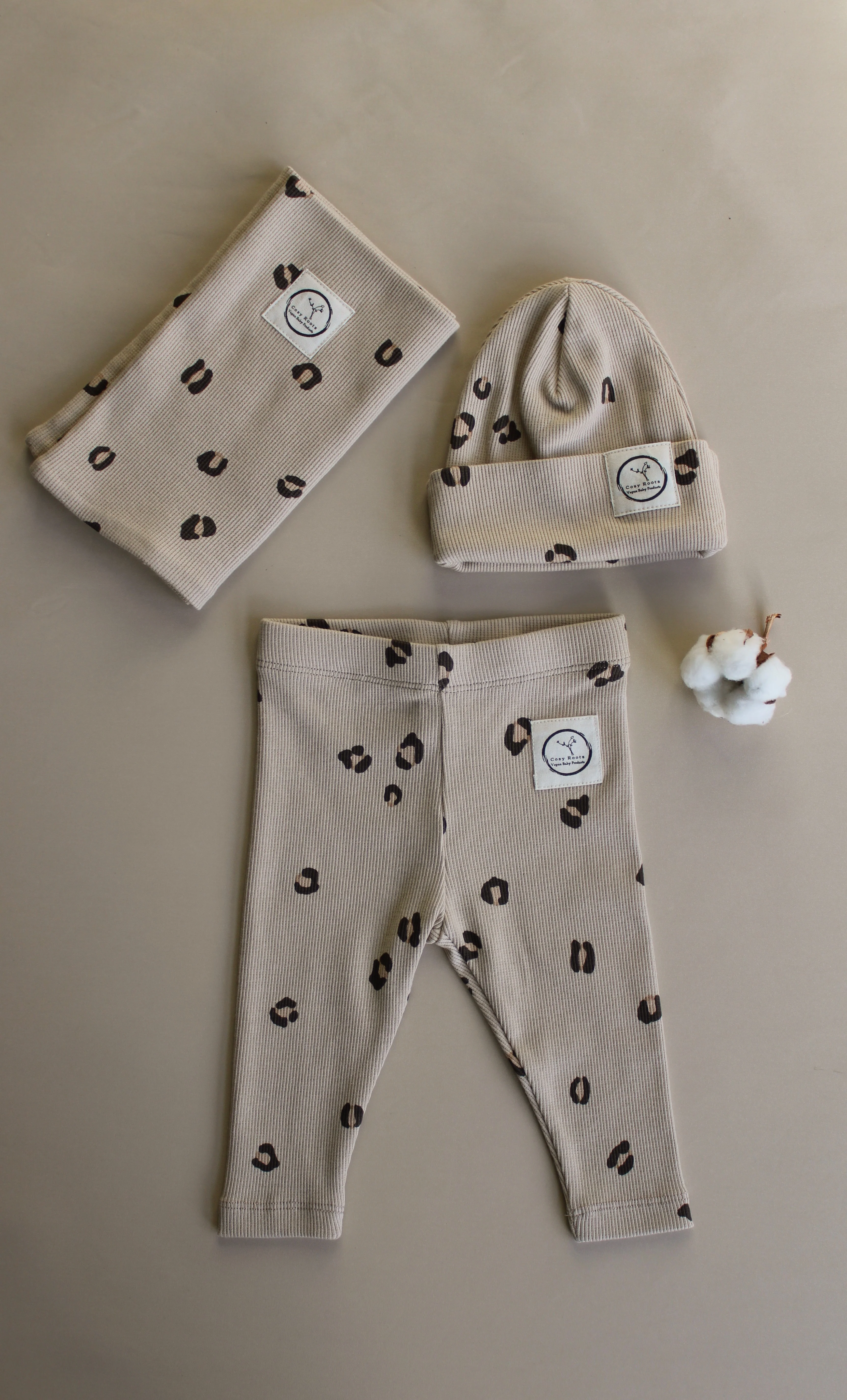 Organic Rib Leggings - Leo - Image 10