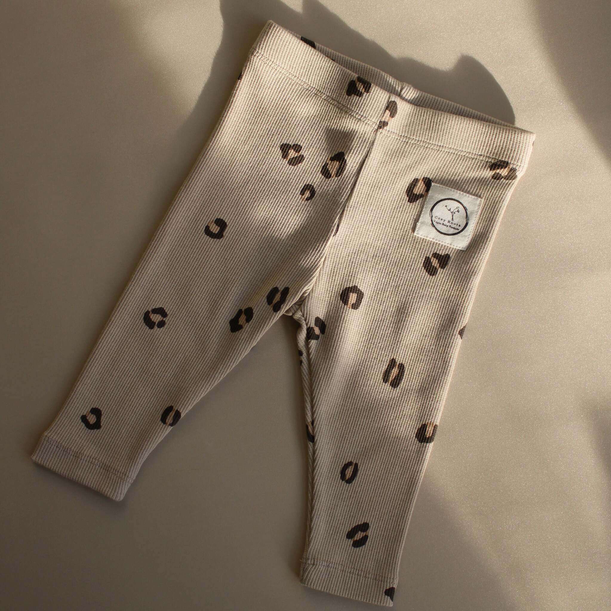 Organic Rib Leggings - Leo - Image 2