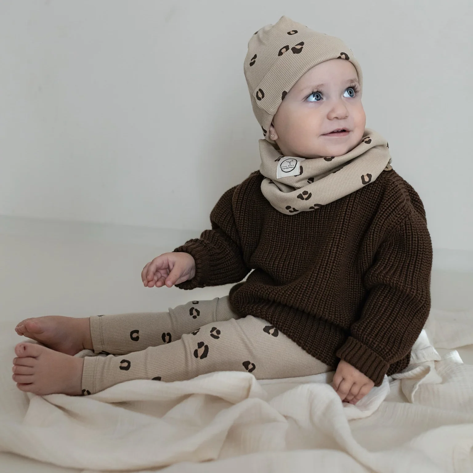 Organic Rib Leggings - Leo - Image 4