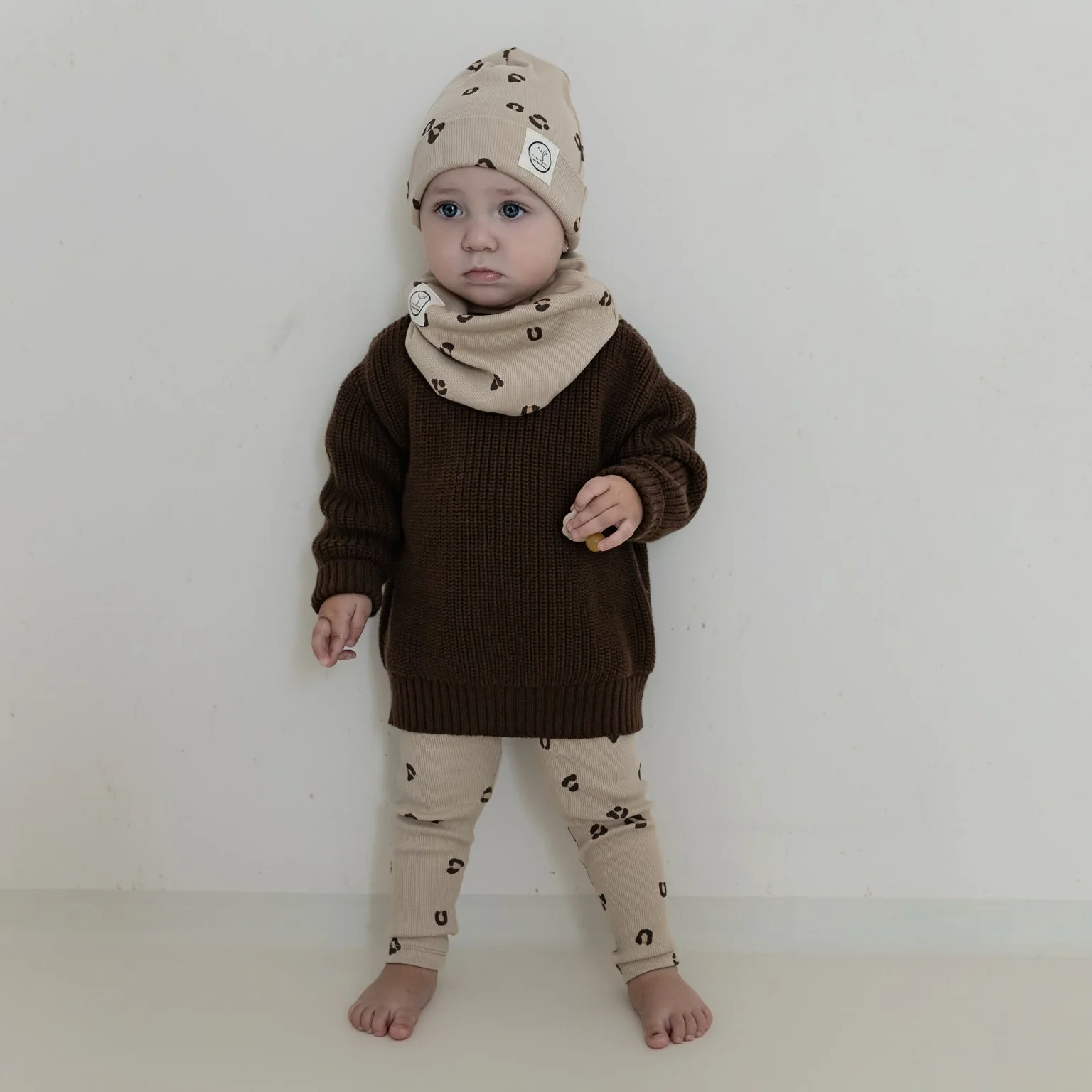 Organic Rib Leggings - Leo - Image 6