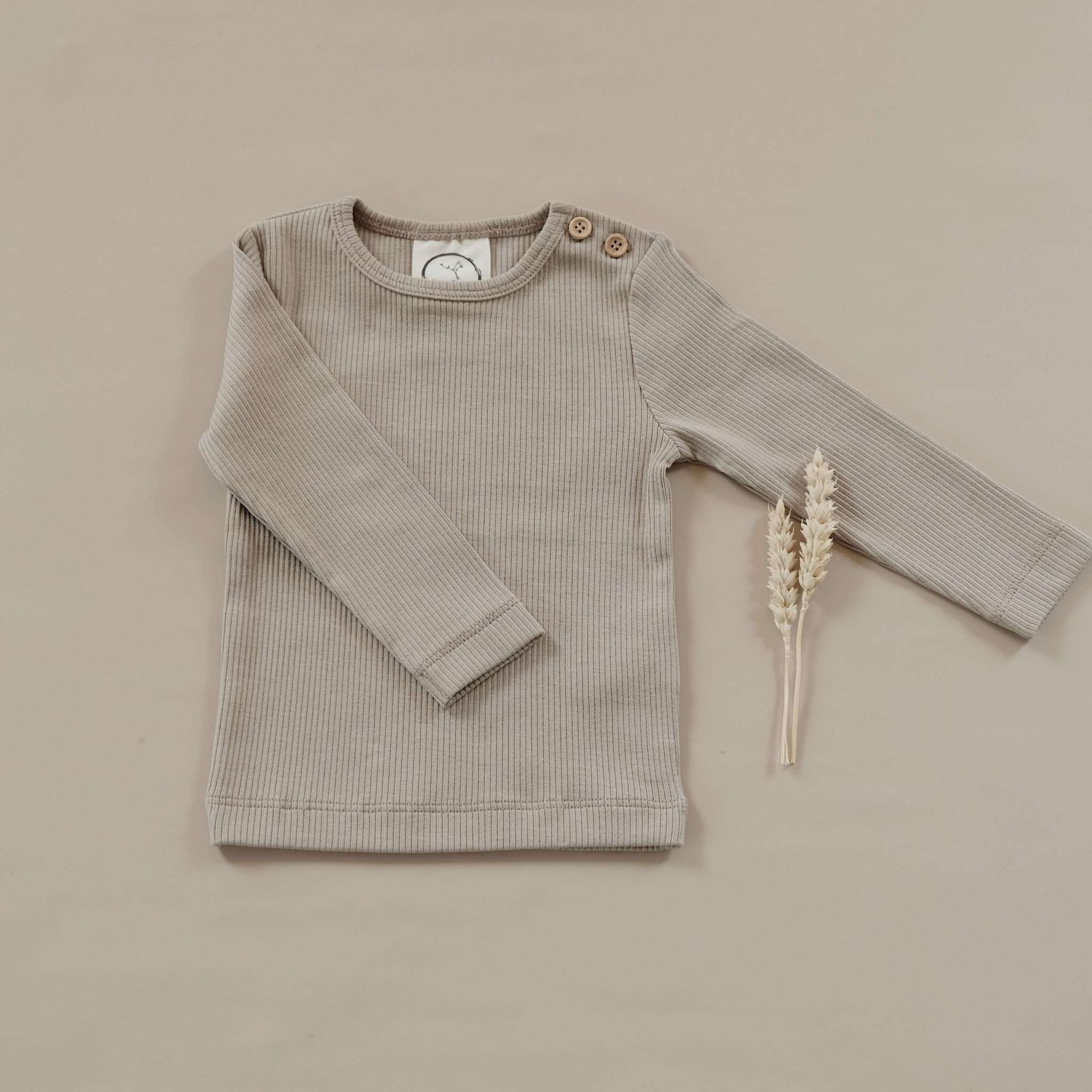 Organic Slim Longsleeve - Caramel - Image 8