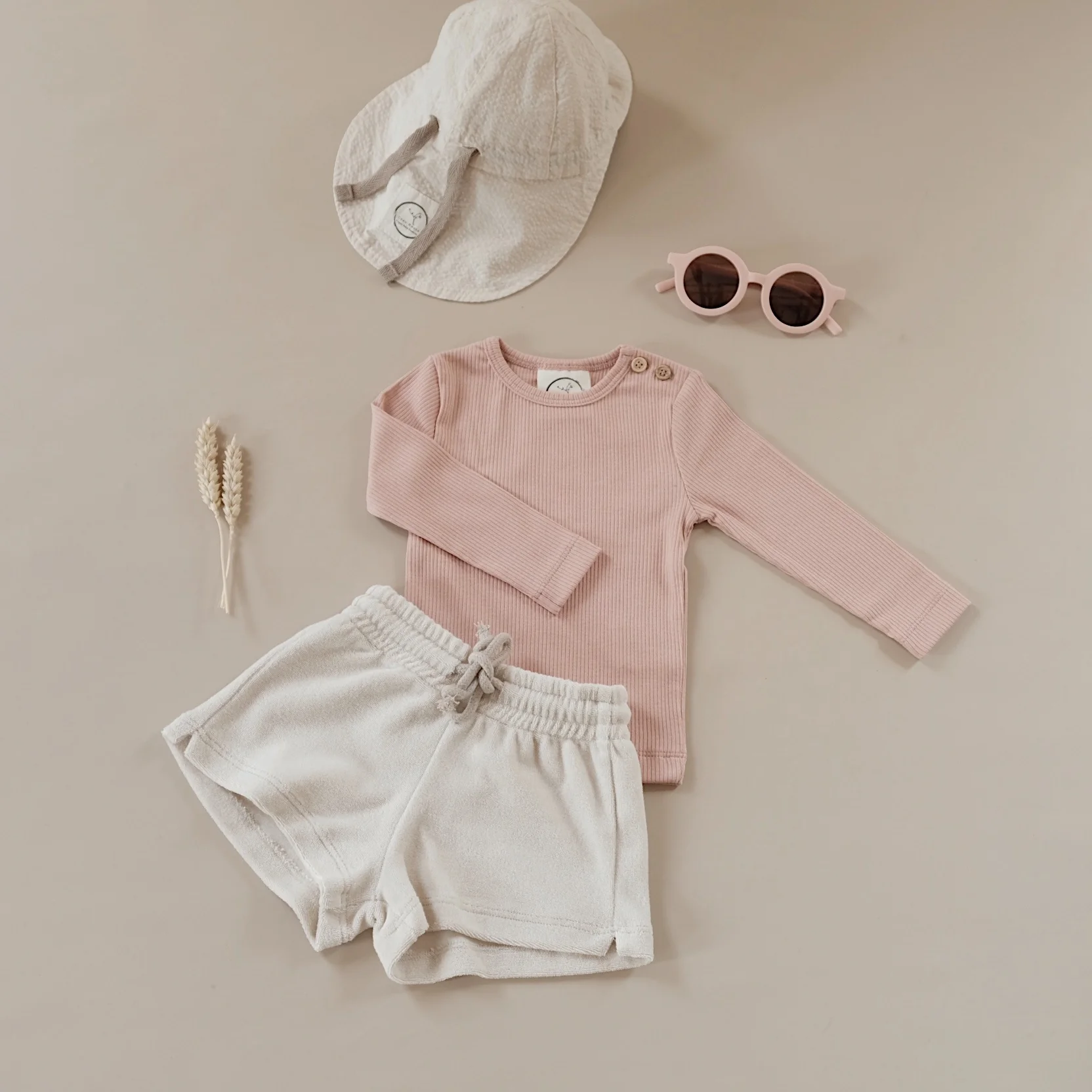 Organic Slim Longsleeve - Dusty Rose - Image 10