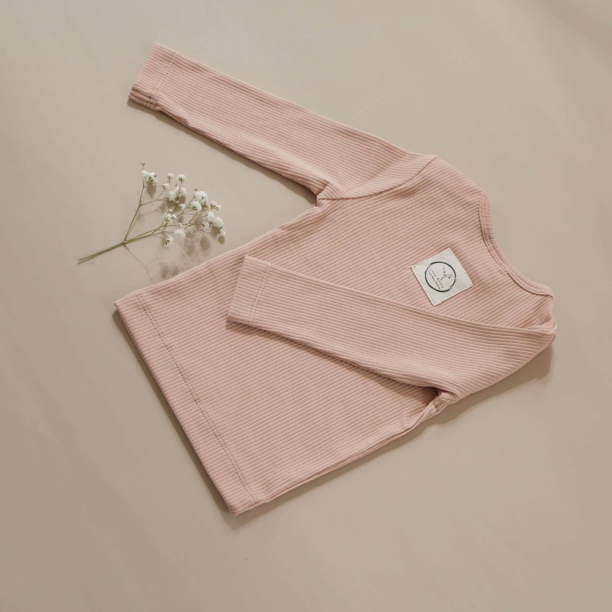 Organic Slim Longsleeve - Dusty Rose - Image 11
