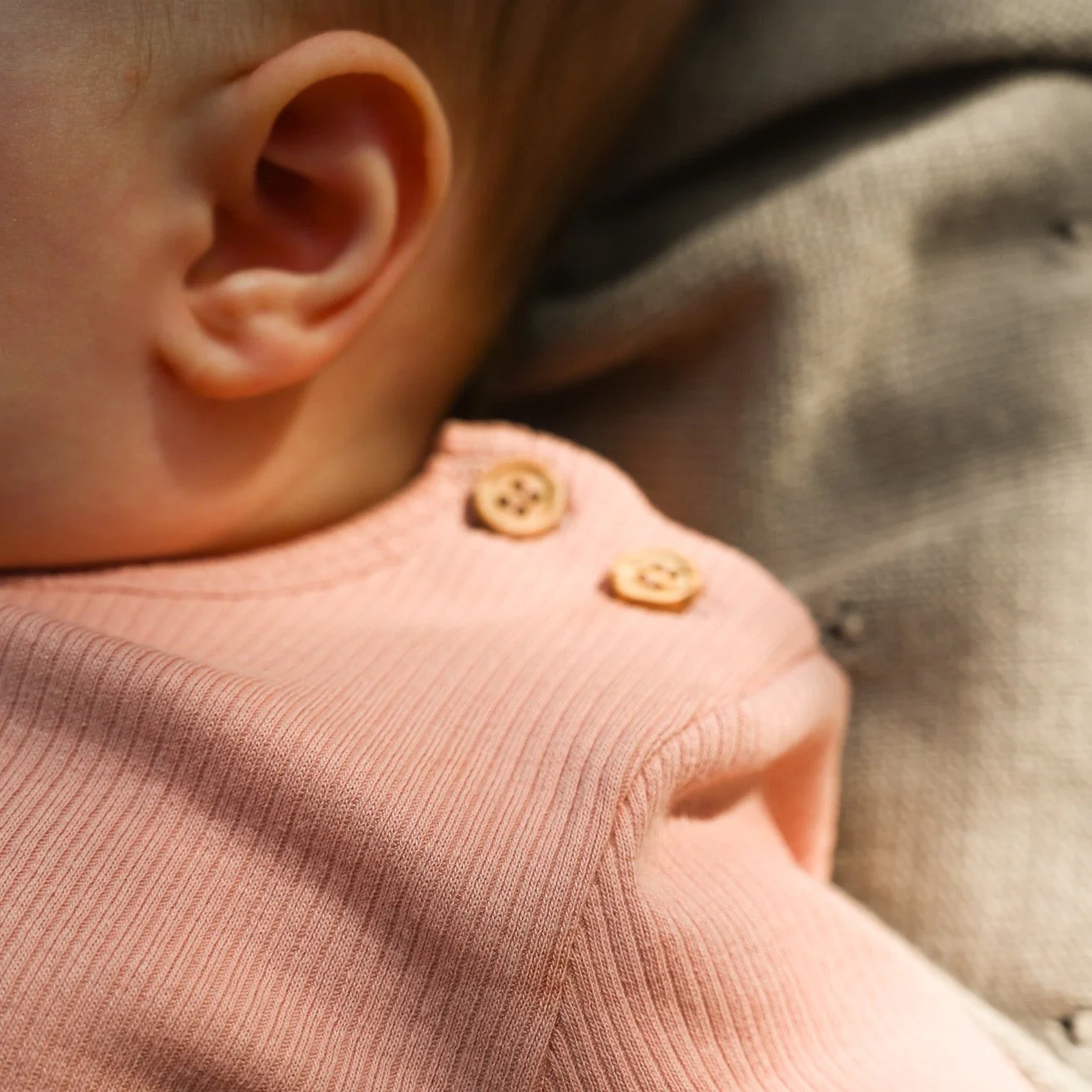 Organic Slim Longsleeve - Dusty Rose - Image 6