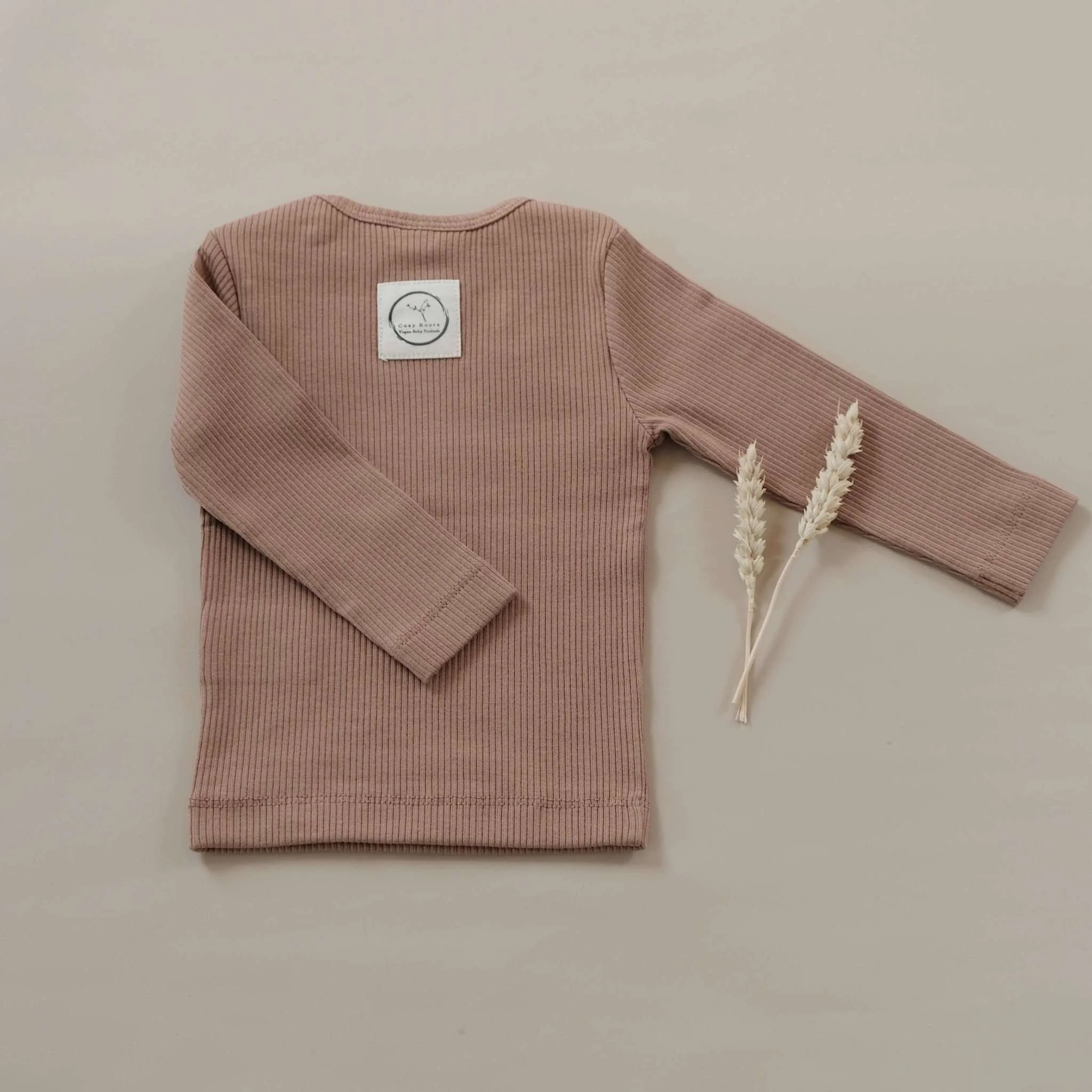 Organic Slim Longsleeve - Walnut - S A L E - Image 13