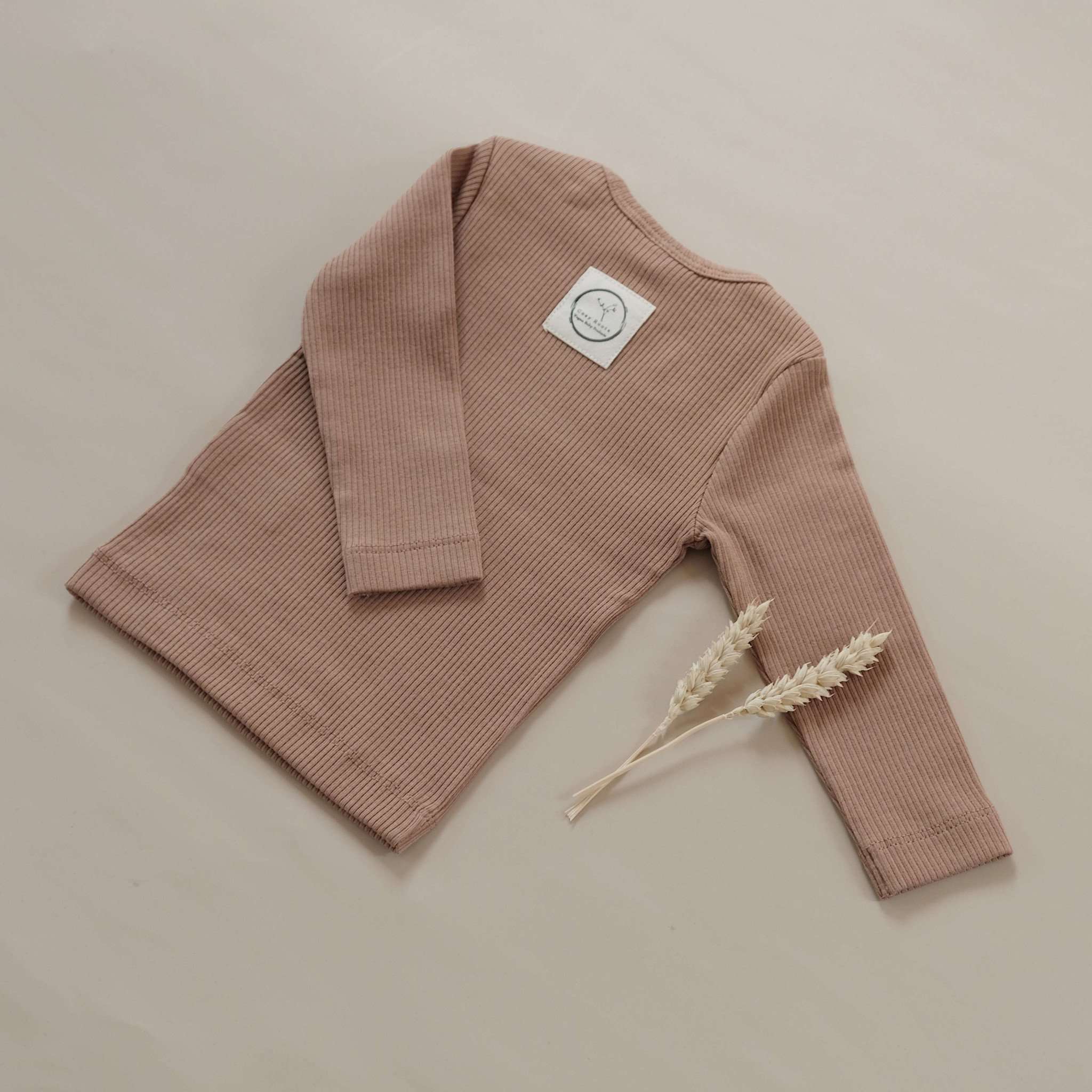 Organic Slim Longsleeve - Walnut - S A L E - Image 15