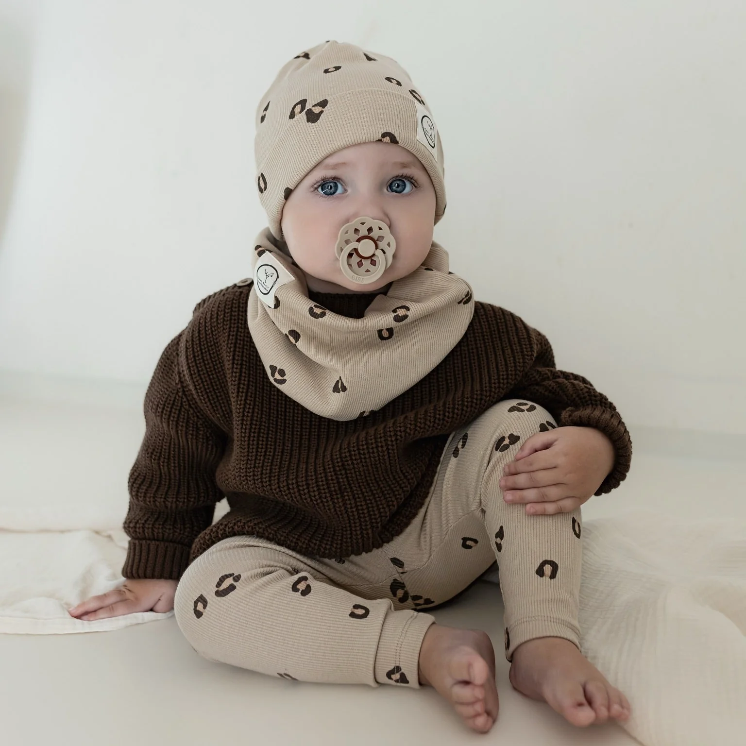 Organic Rib Scarf - Leo - Image 4